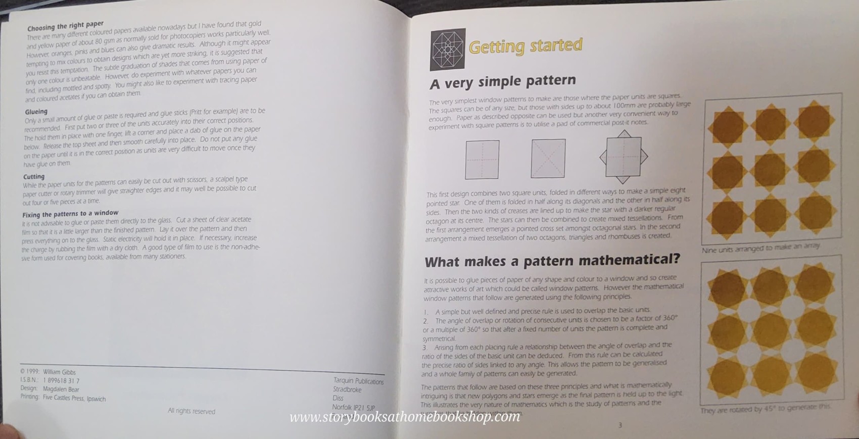ACTIVITIES BOOK ** ð
ðMATHERMATCAL WINDOW PATTERNS