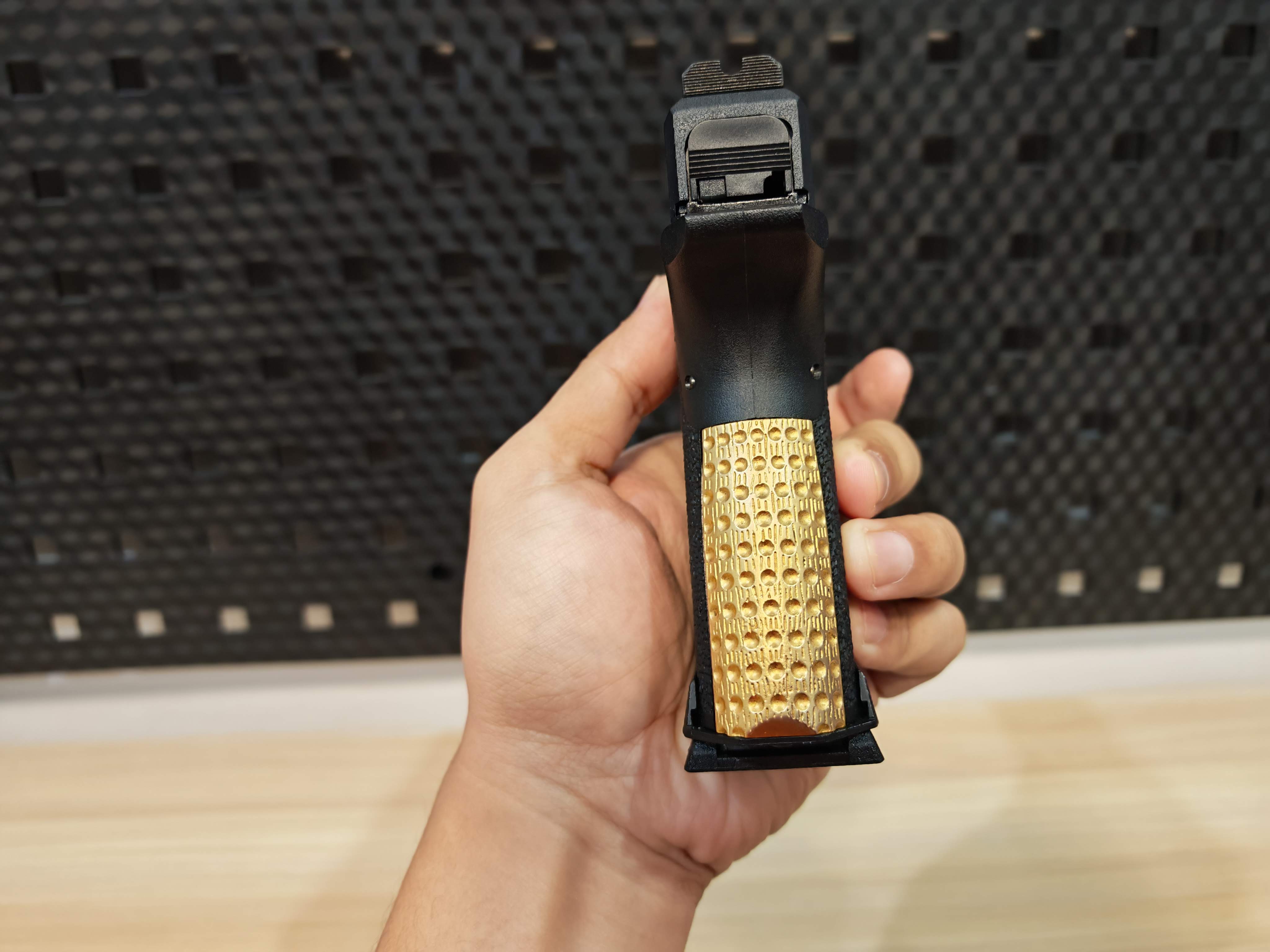 EMG SAI BLU Glock19 G19 COMPACT GBB BB Gun บีบีกัน แบบแก๊ส ปืนอัดลม มือสอง Airsoft Gun