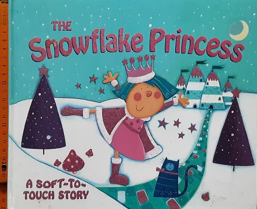 SOFT TOUCH BOARD BOOK** 🍅🍓THE SNOWFLAKE PRINCESS