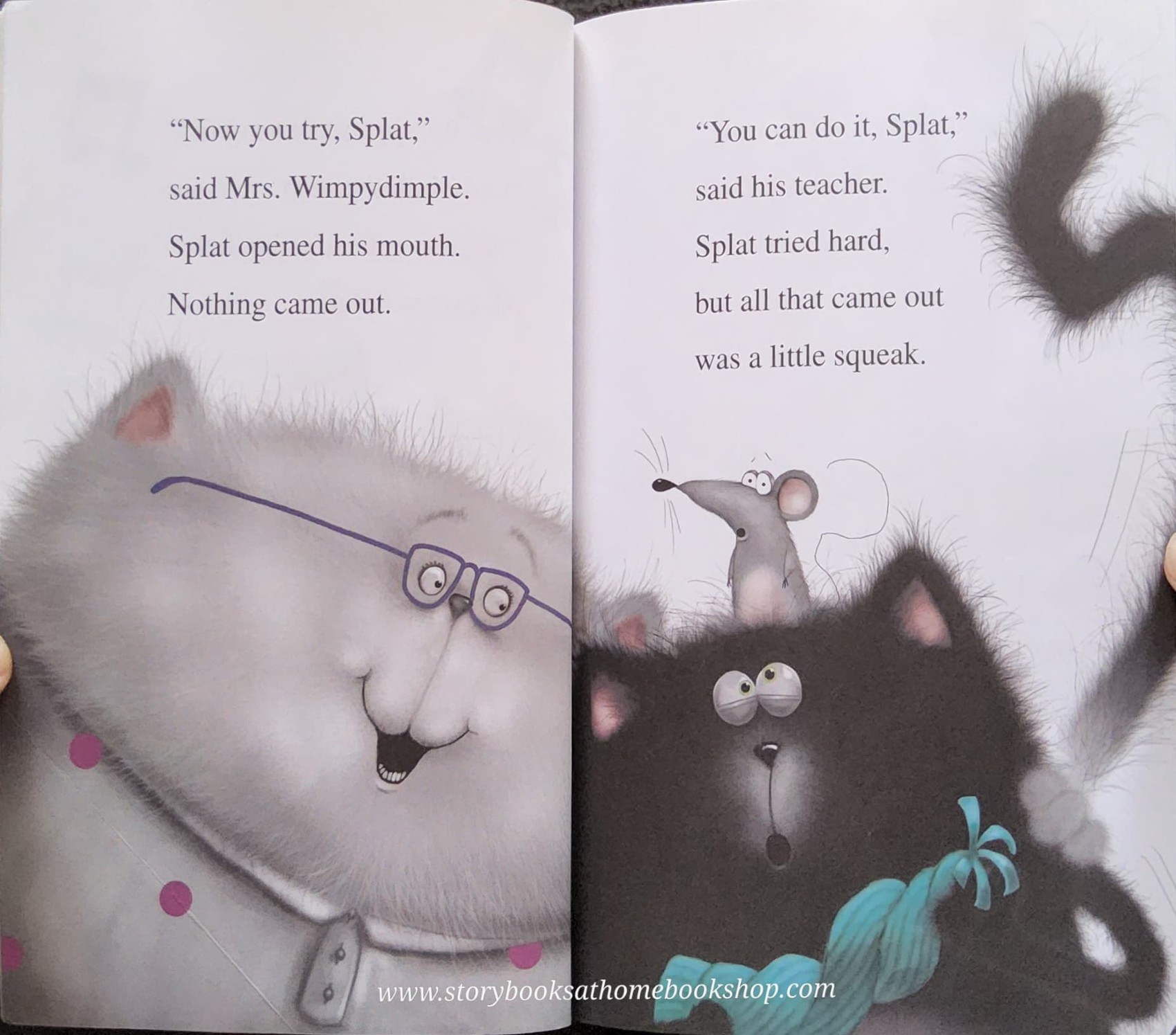 หนังสือนิทานปกอ่อน** 🍅🍅 I CAN READ BEGINNING1:SPLAT THE CAT SINGS FLAT