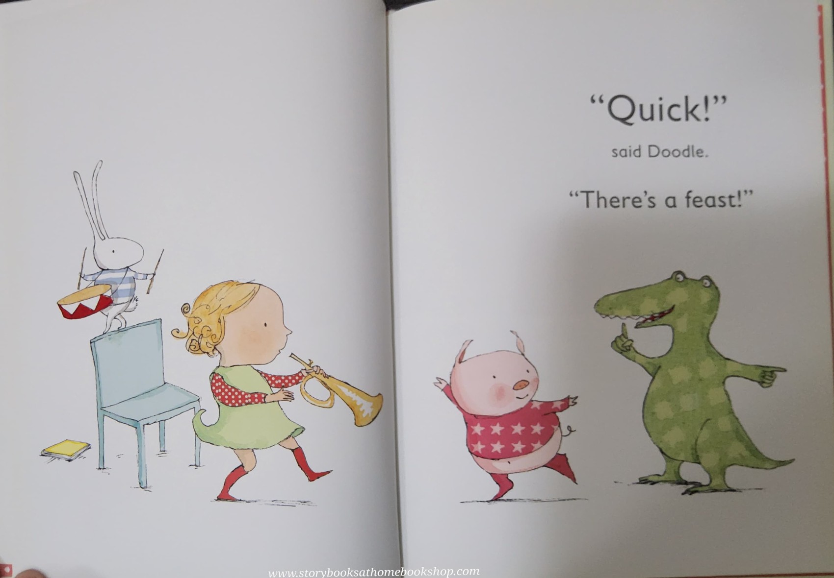 หนังสือนิทานปกแข็ง ** 🍅🍅HELLO TILLY A TILLY AND FRIENDS BOOK BY POLLY DUNBAR