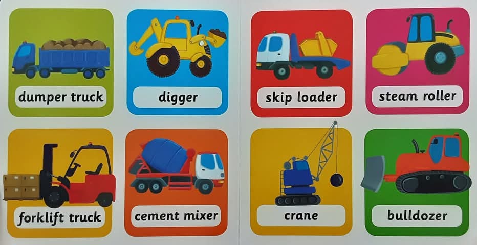 BOARD BOOK** 🍅🍓WHAT'S THAT? BIG MACHINES