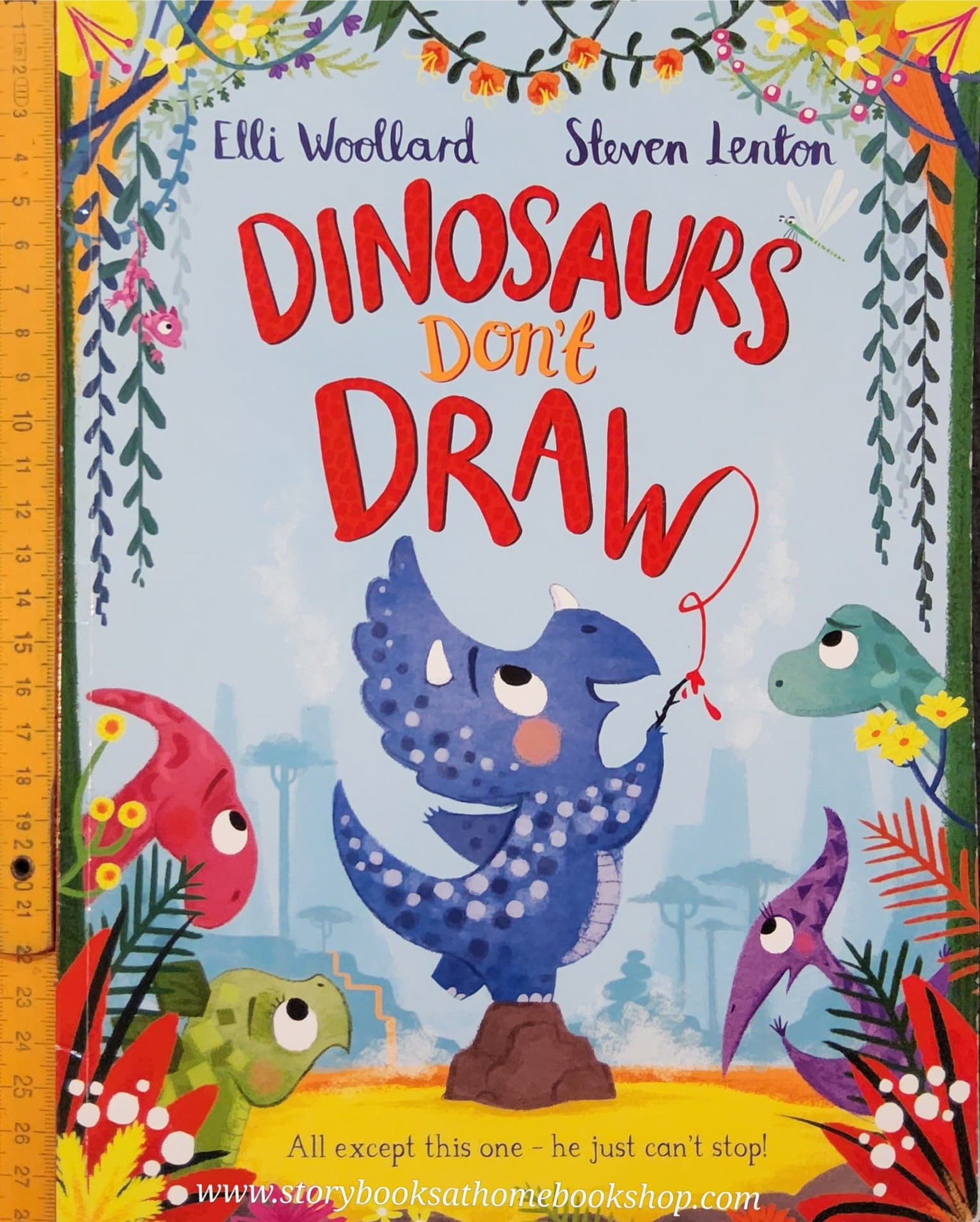 หนังสือนิทานปกอ่อน** 🍅🍓DINOSAURS DON'T DRAW♥️♥️