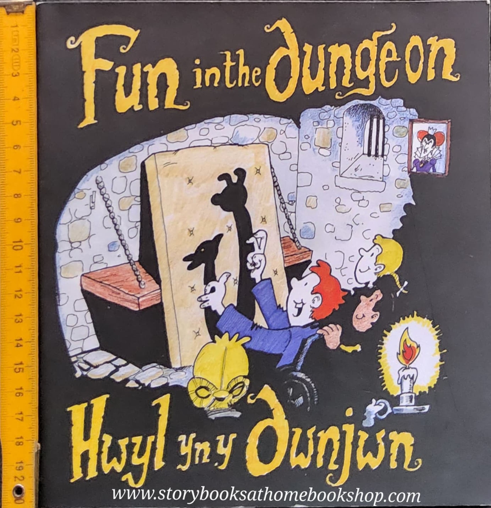 หนังสือนิทานปกอ่อน** 🍅🍓FUN IN THE DUNGEON (ENGLISH AND WELSH)