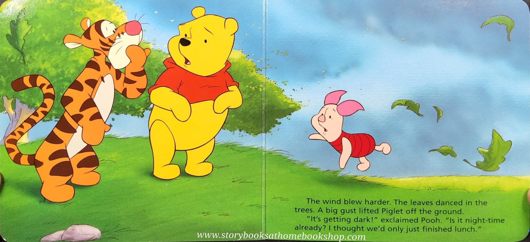 Board Book** 🍅🍓DISNEY A CLOUDY DAY FOR POOH