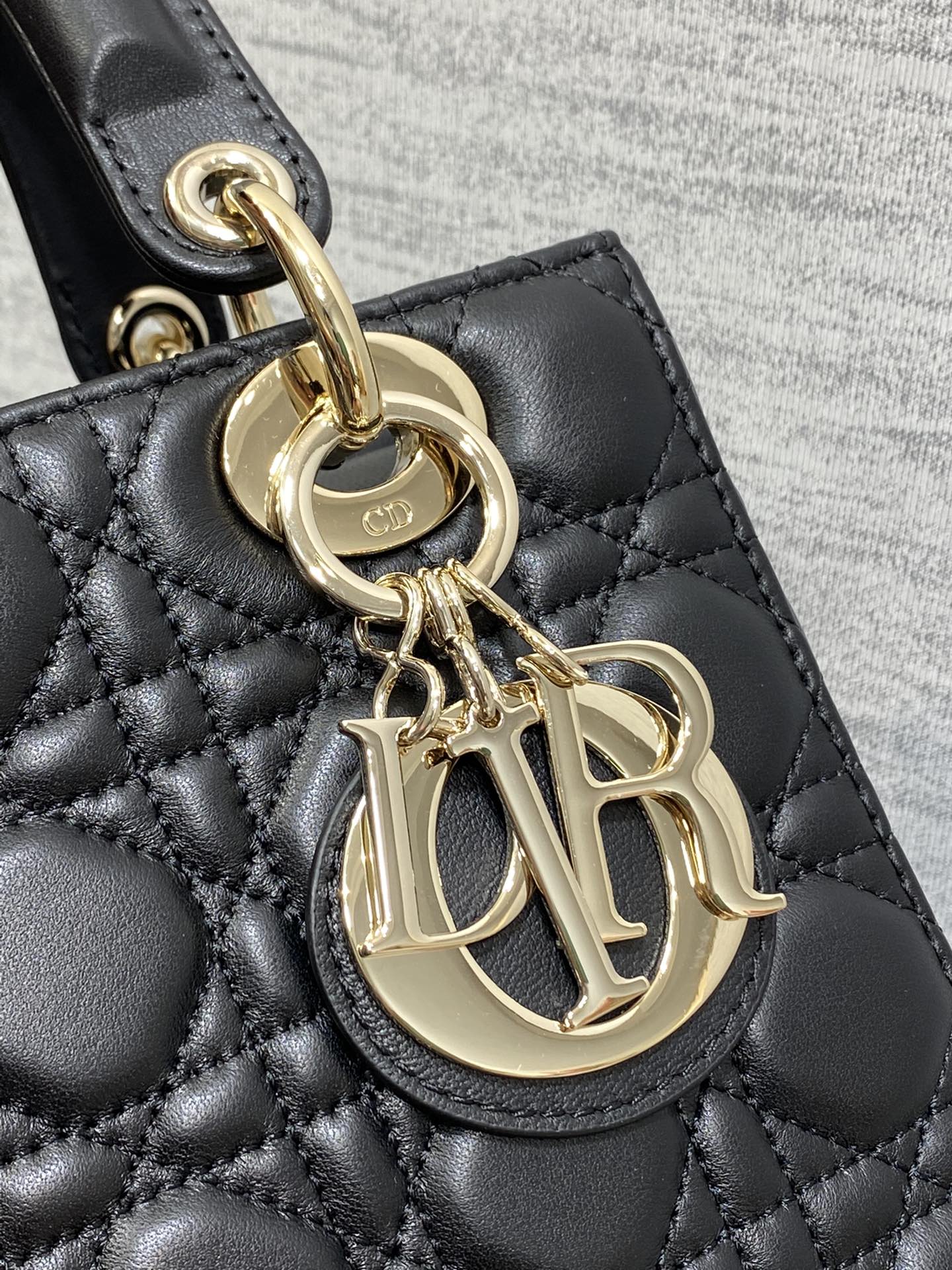 [Pre-order] Small Lady Dior My ABCDior Bag Black Cannage Lambskin 20cm งานเกรด Vip คุณภาพดีที่สุด