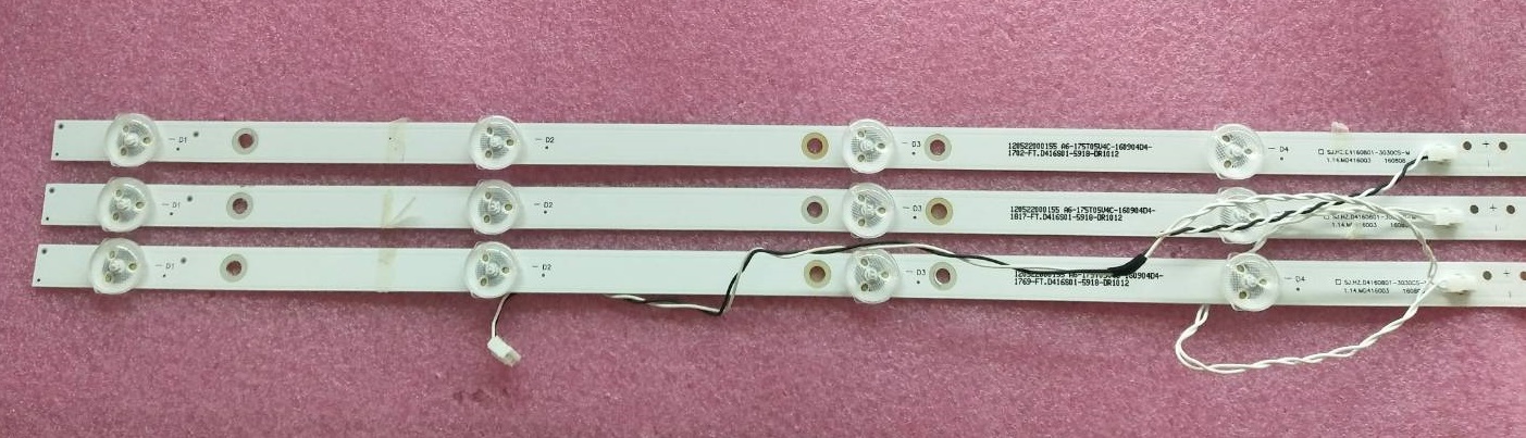 หลอดแบล็คไลท์ทีวี แฟมมิลี่ family ของแท้ถอดจากเครื่อง รุ่นLED42D-T2