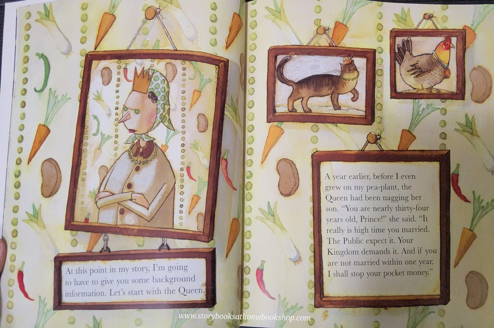 หนังสือนิทานปกอ่อน** ♥️THE PEA AND THE PRINCESS MINI GREY