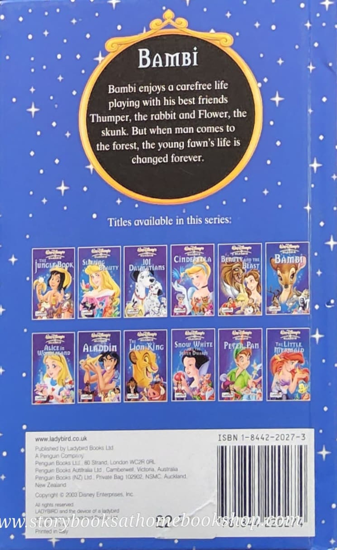 หนังสือนิทานปกแข็ง ** 🍅🍓 DISNEY BAMBI