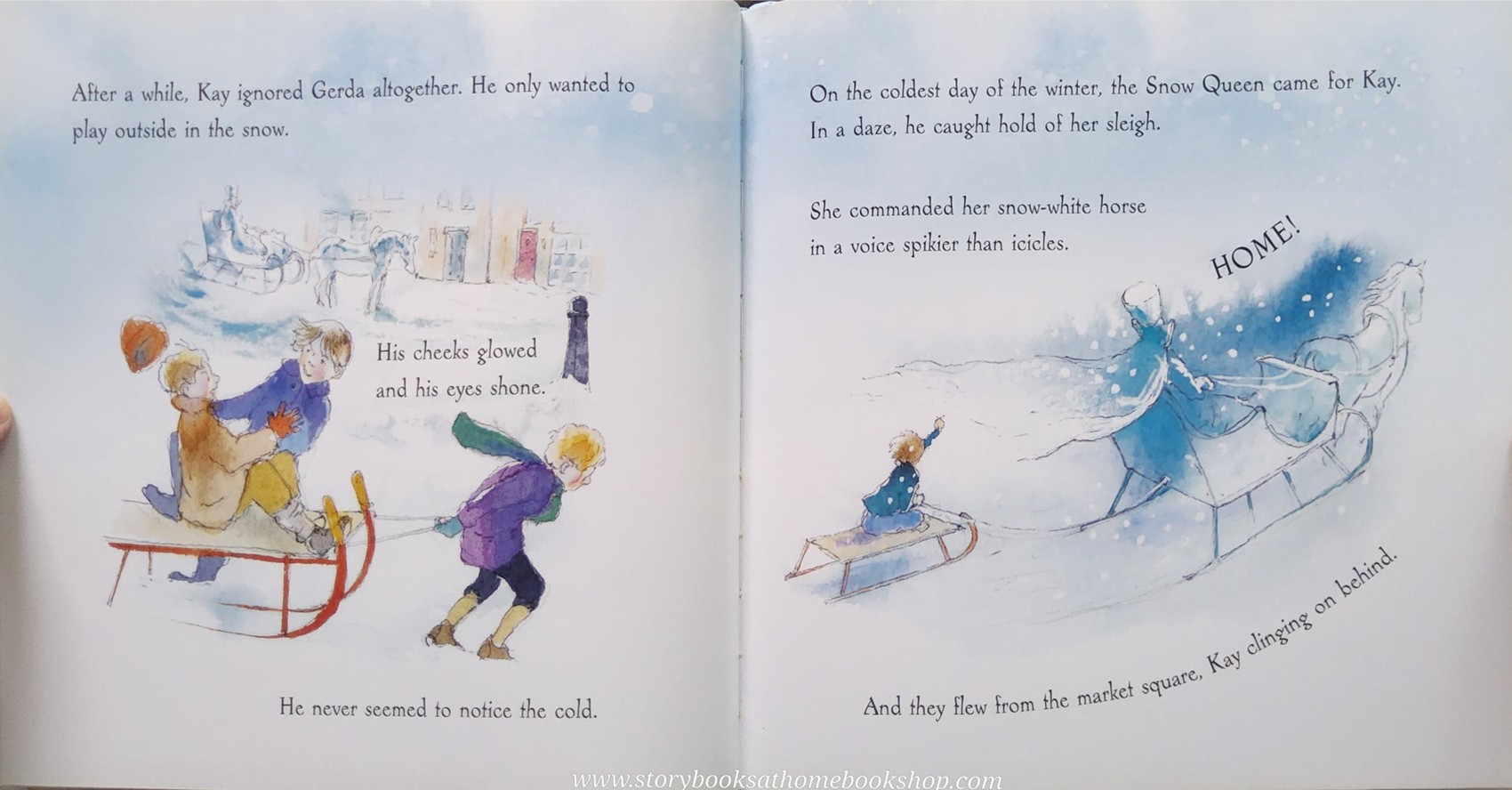 หนังสือนิทานปกแข็ง** 🍅🍓The Snow Queen