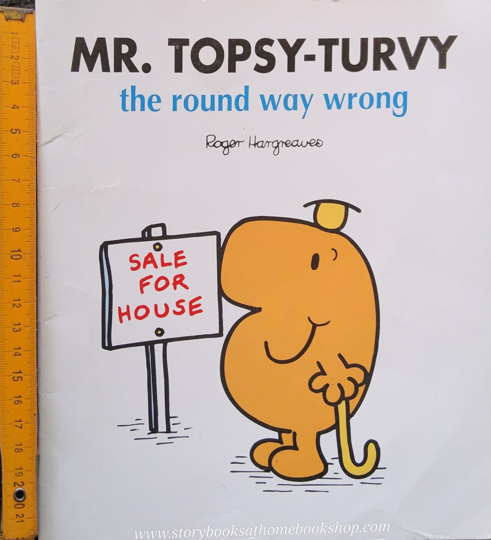 หนังสือ Bestseller book** **หนังสือนิทานปกอ่อน** 👉LITTLE MISS&MR.MEN👍 🍅🍅MR. TOPSY-TURVY THE ROUND WAY WRONG BY Roger Hargreaues