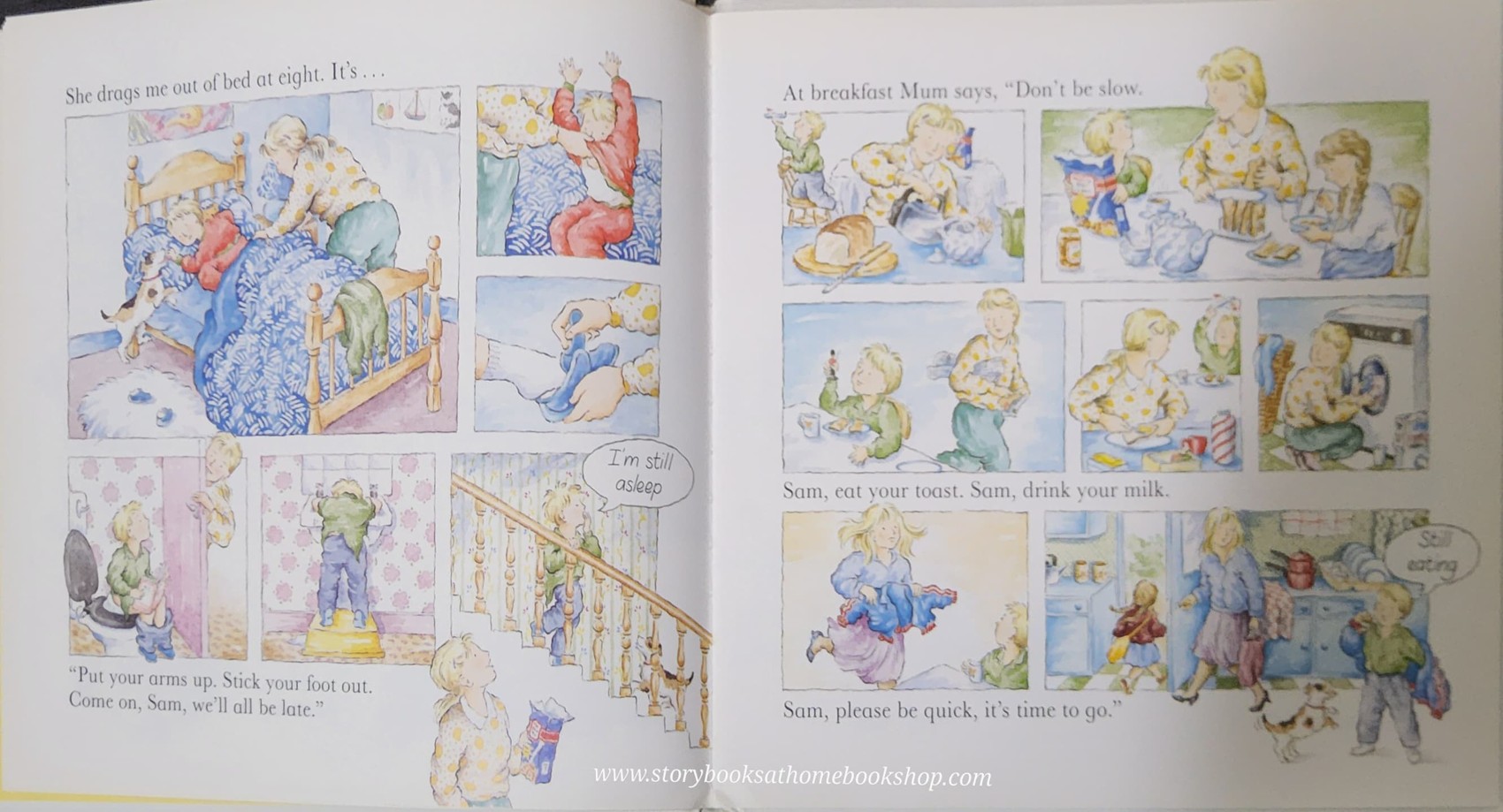 หนังสือนิทานปกแข็ง** 🍅MY MUM AND OUR DAD