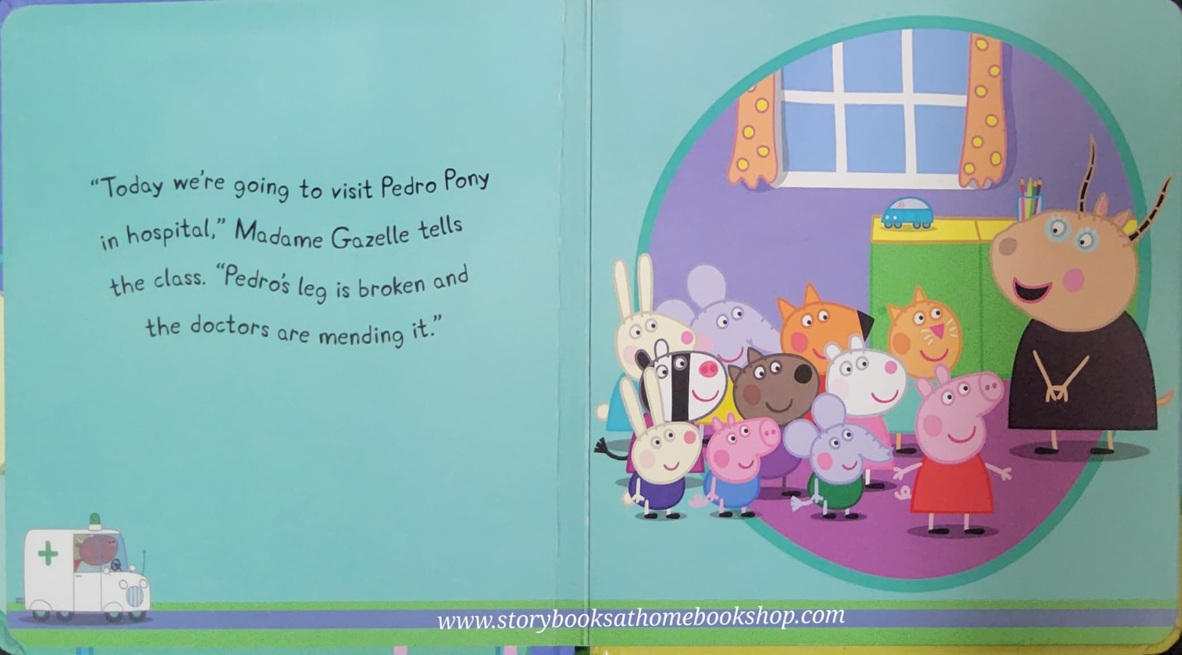 BOARD BOOK** 🍅🍓PEPPA GOES TO HOSPITAL