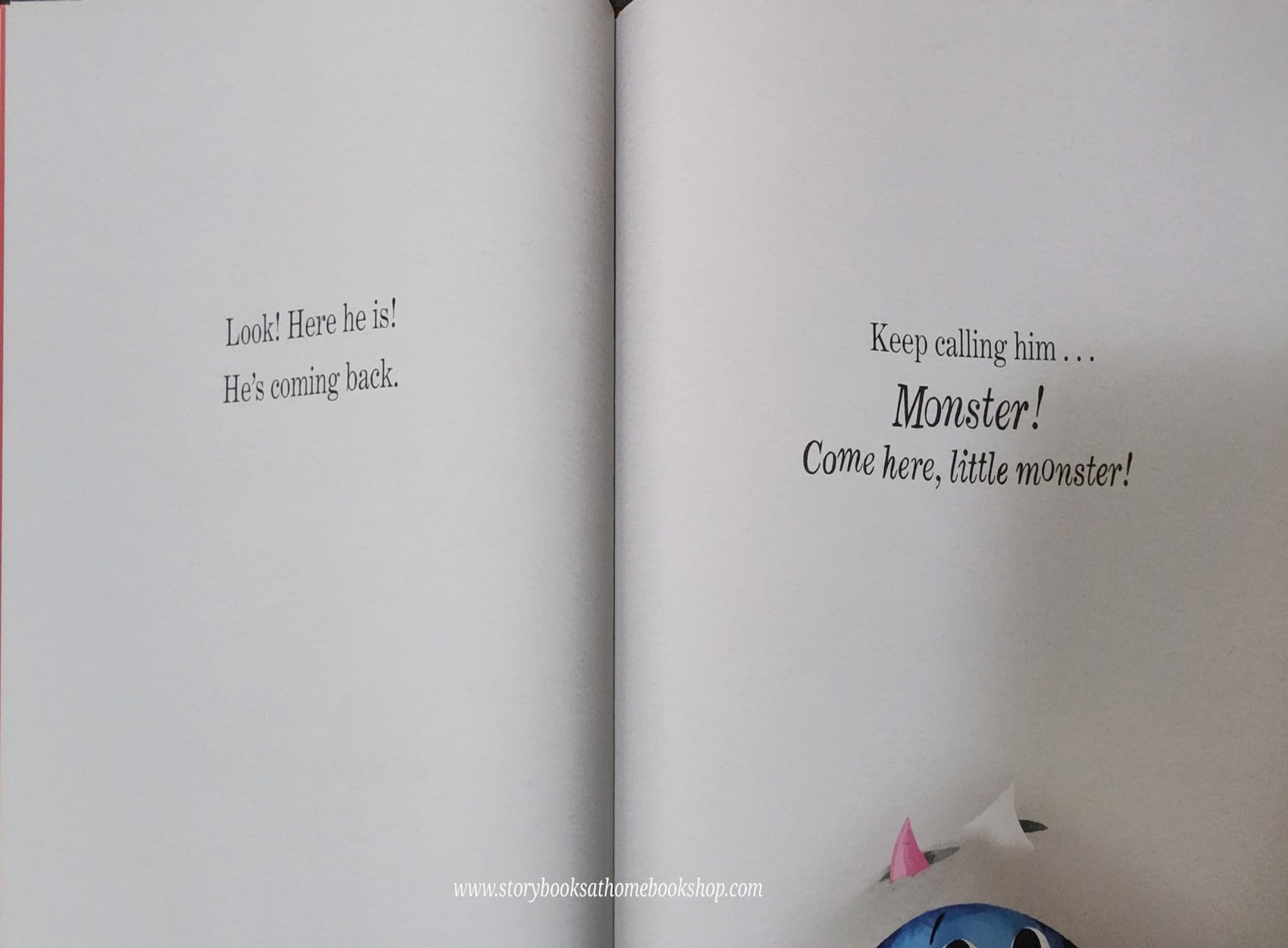 RECOMMENDED BOOK** **หนังสือนิทานปกแข็ง** 🍅🍓THERE'S MONSTER IN YOUR BOOK BY TOME FLETCHER