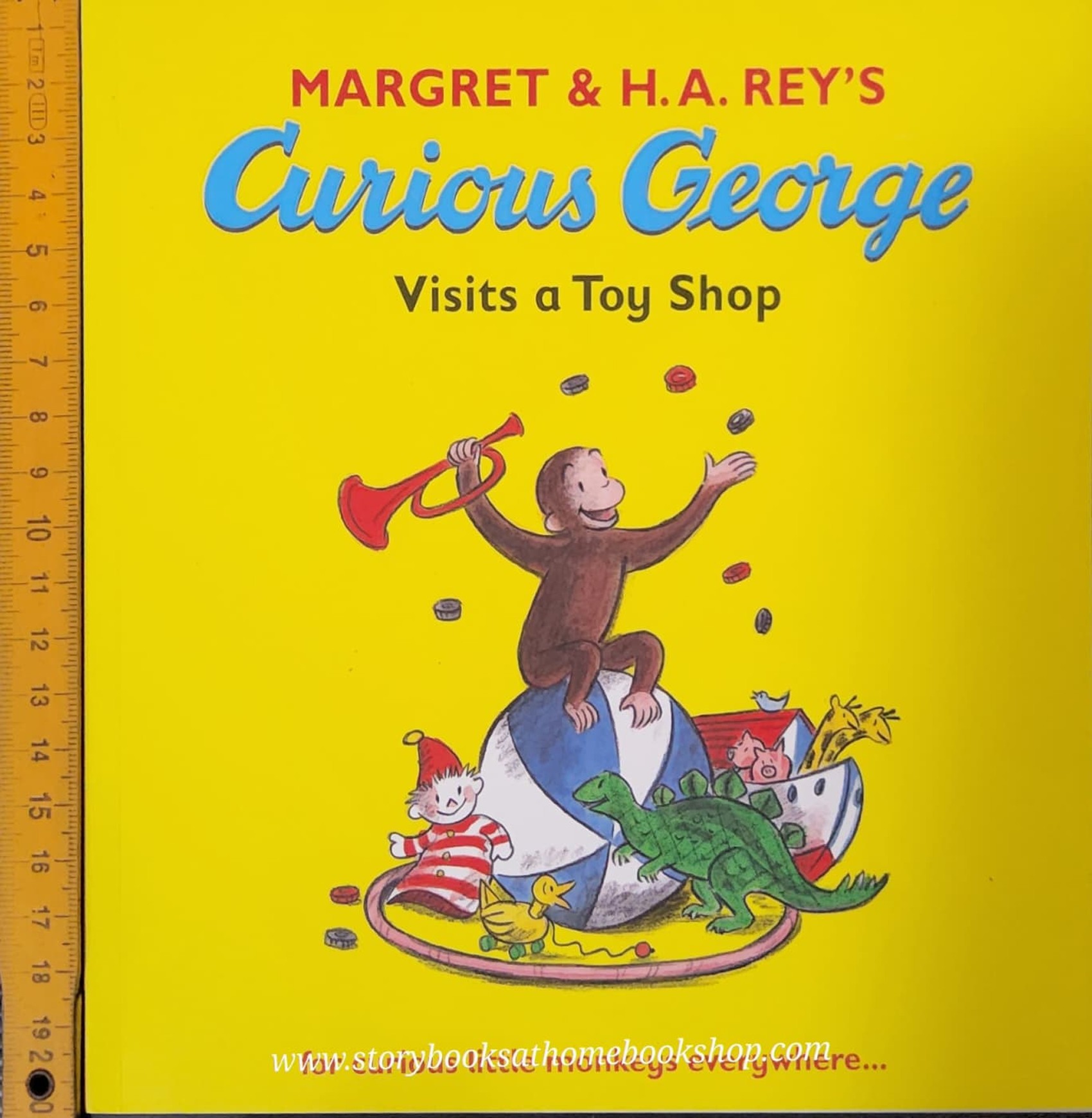 หนังสือนิทานปกอ่อน** 🍅CURIOUS GEORGE VISITS A TOY SHOP
