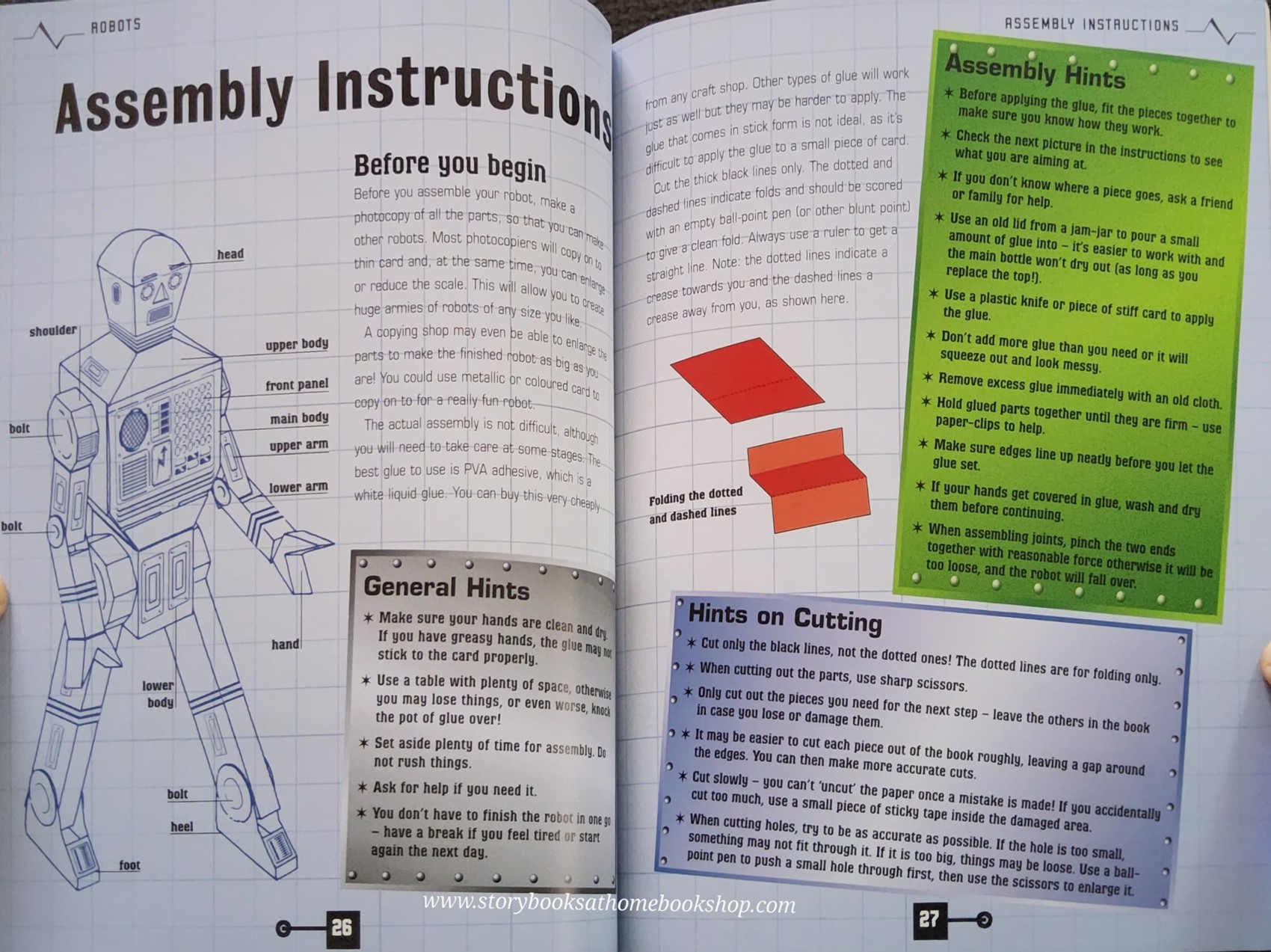 ACTIVITIES BOOK** ♥️♥️ROBOTS WITH ROBOT MODELS