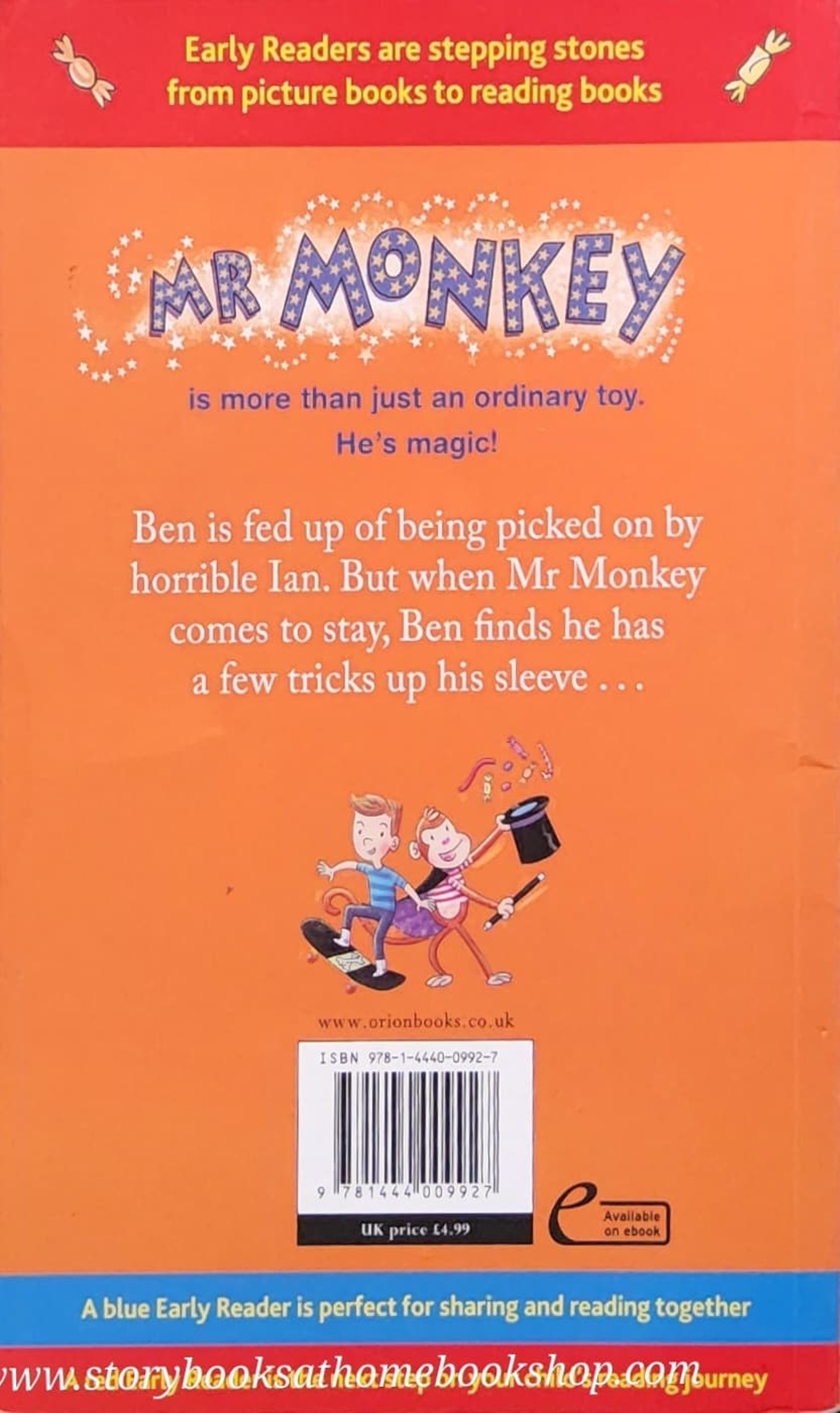 หนังสือนิทานปกอ่อน** ♥️EARLY READER:MR MONKEY AND THE MAGIC TRICKS