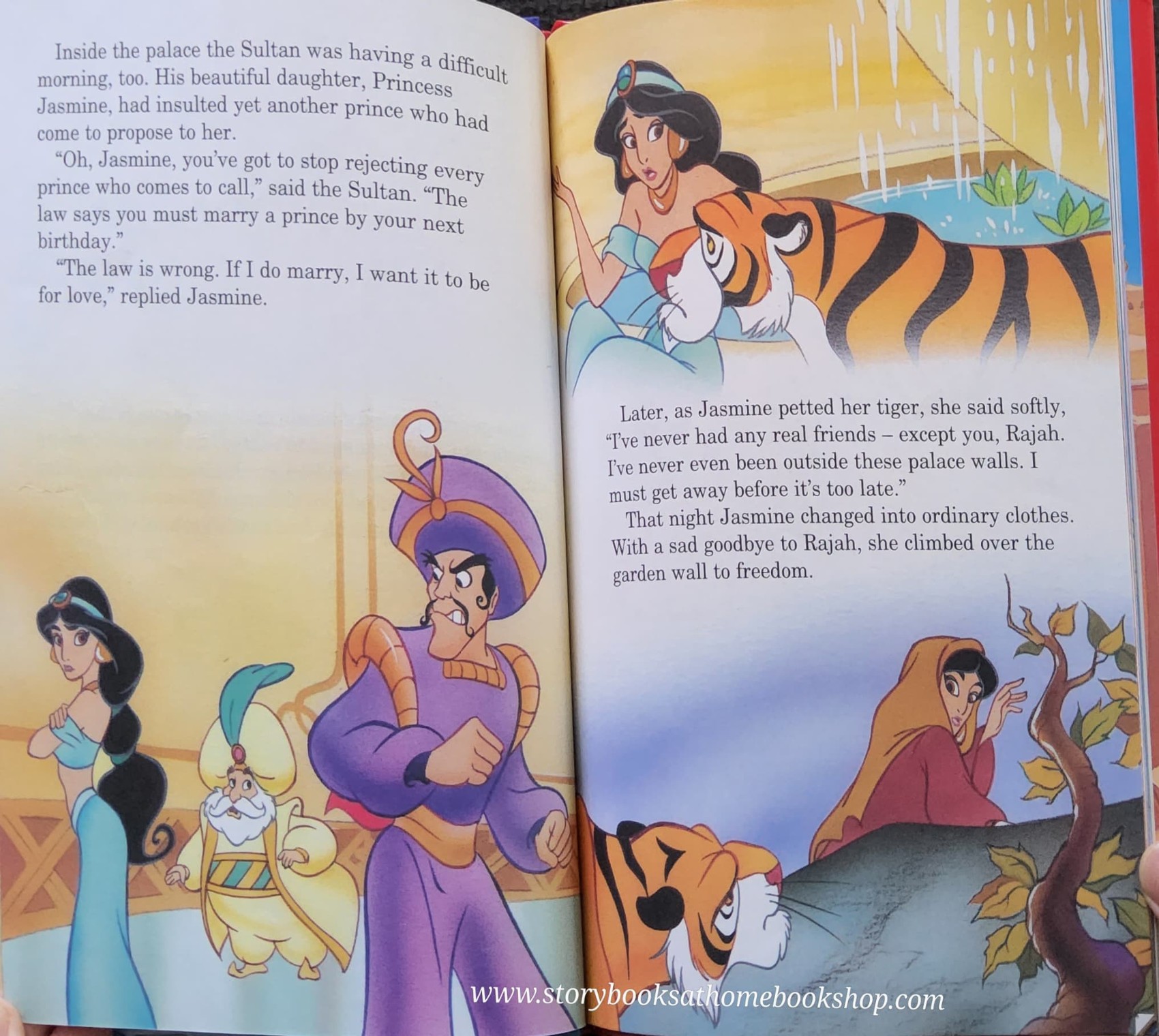 หนังสือนิทานปกแข็ง** 🍅🍓DISNEY ALADDIN