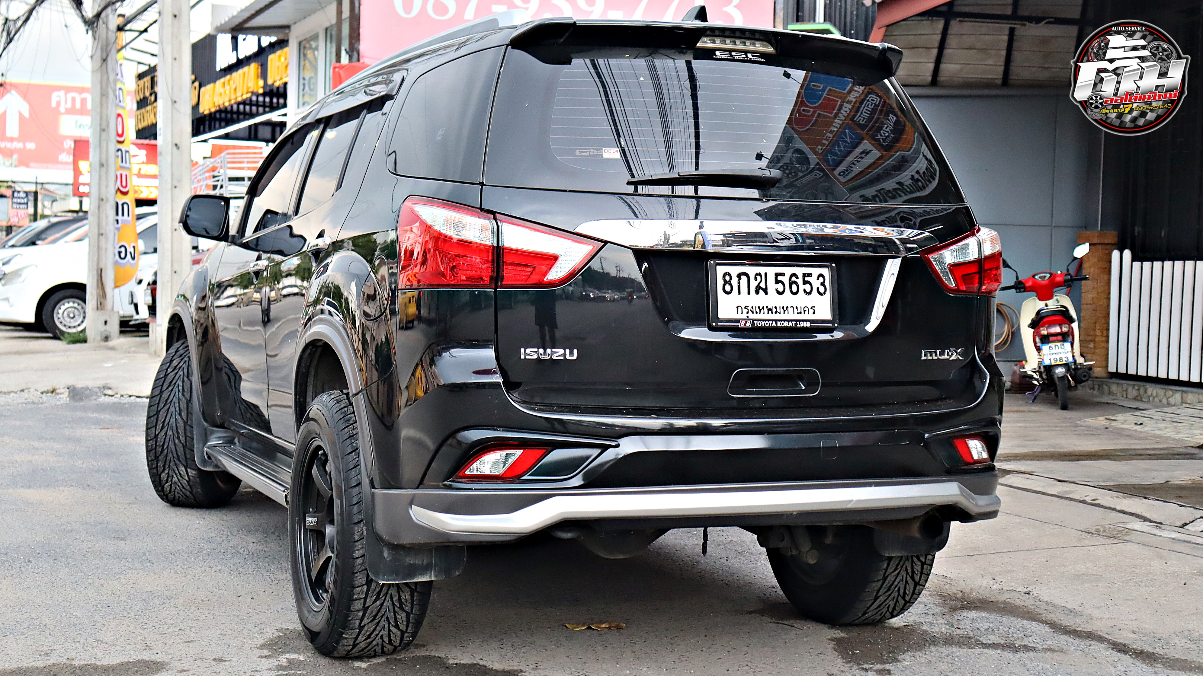 ISUZU MU-X เปลี่ยนยาง TOYO PROXES ST3 265/60R18 114V