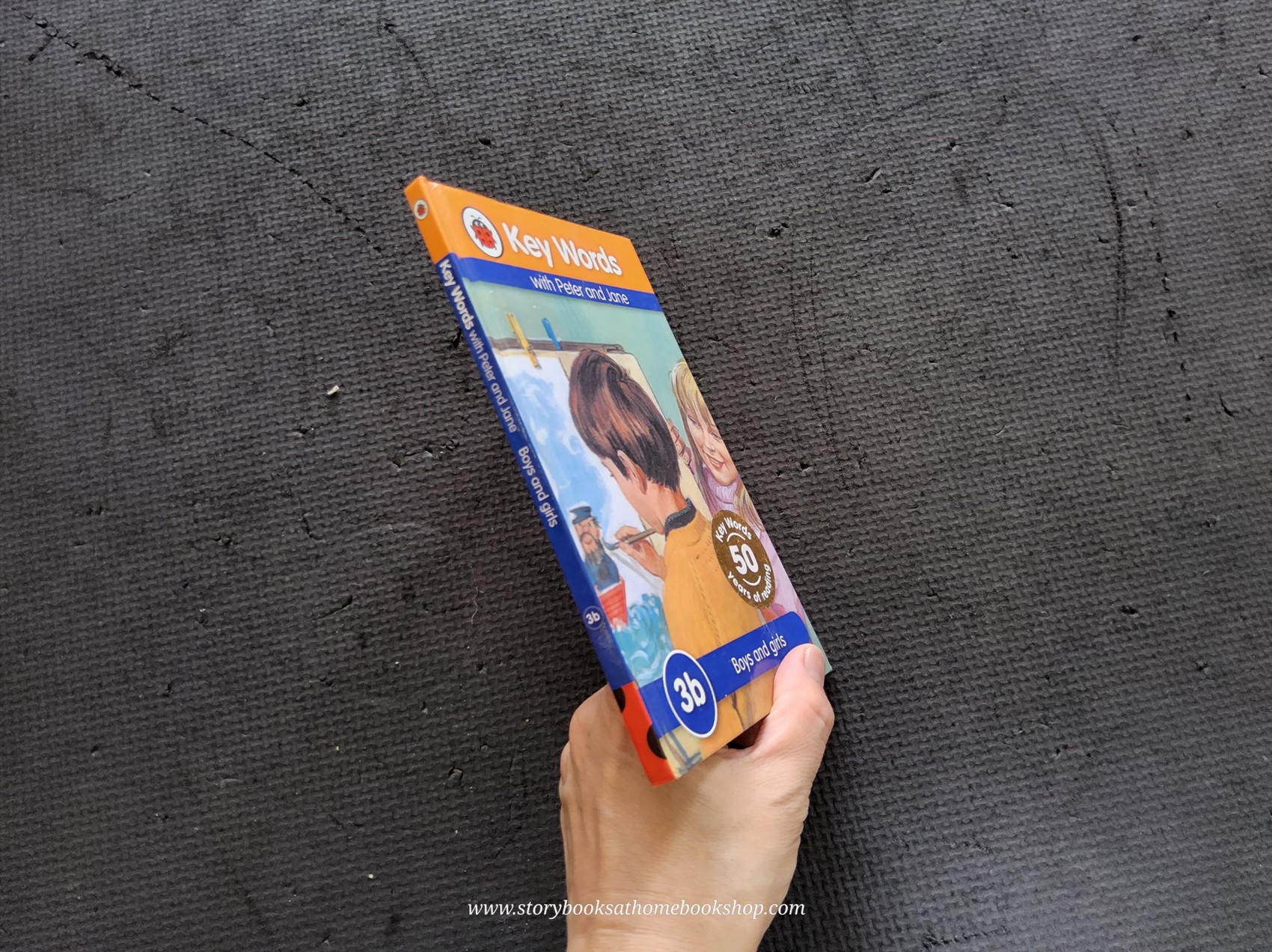 หนังสือนิทานปกแข็ง** 🍅KEY WORDS WITH PETER AND JAN 3B BOYS AND GIRLS