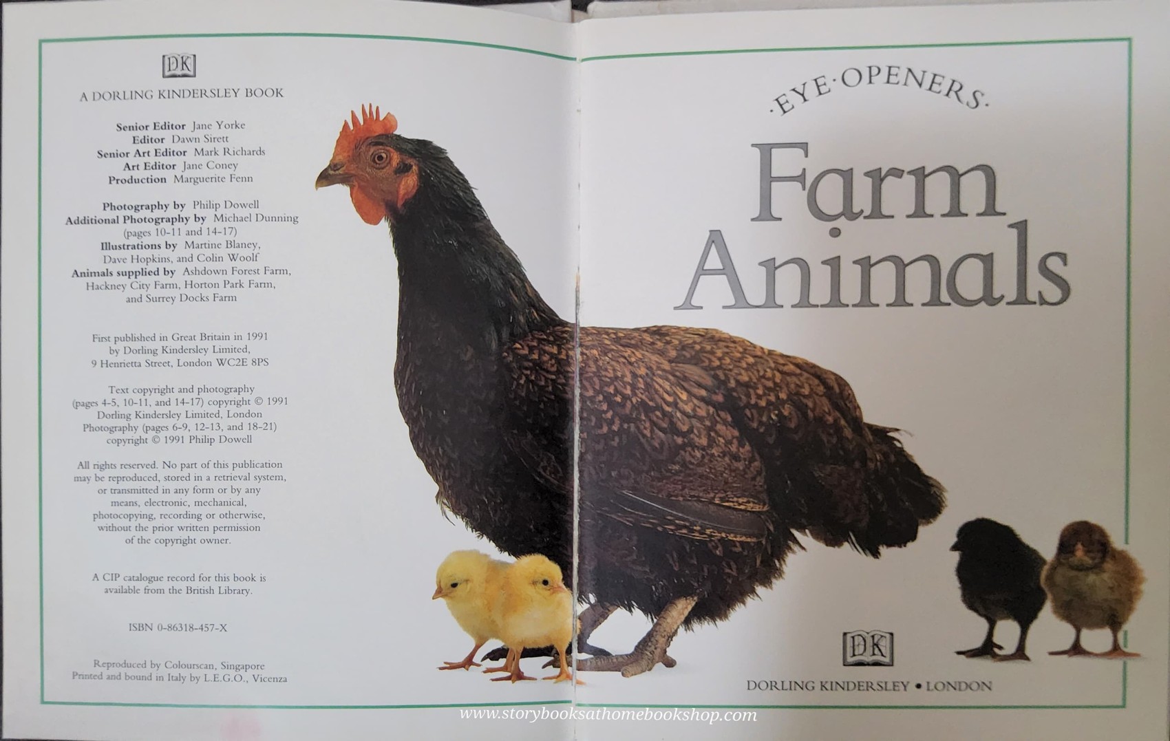 KNOWLEDGE BOOK** ♥️♥️EYE OPERNERS:FARM ANIMALS