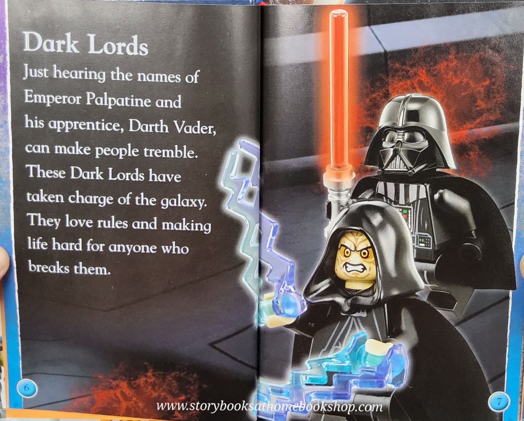 หนังสือนิทานปกแข็ง ** ♥️THE LEGO STARWARS FREE THE GALAXY