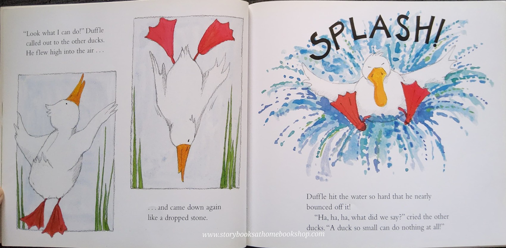 หนังสือนิทานปกอ่อน** 🍓🍓A DUCK SO SMALL BY AH BENJAMIN