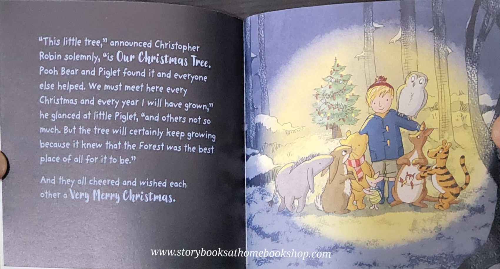 หนังสือนิทานปกอ่อน** 🍅🍓 WINNIE THE POOH A TREE FOR CHRISTMAS