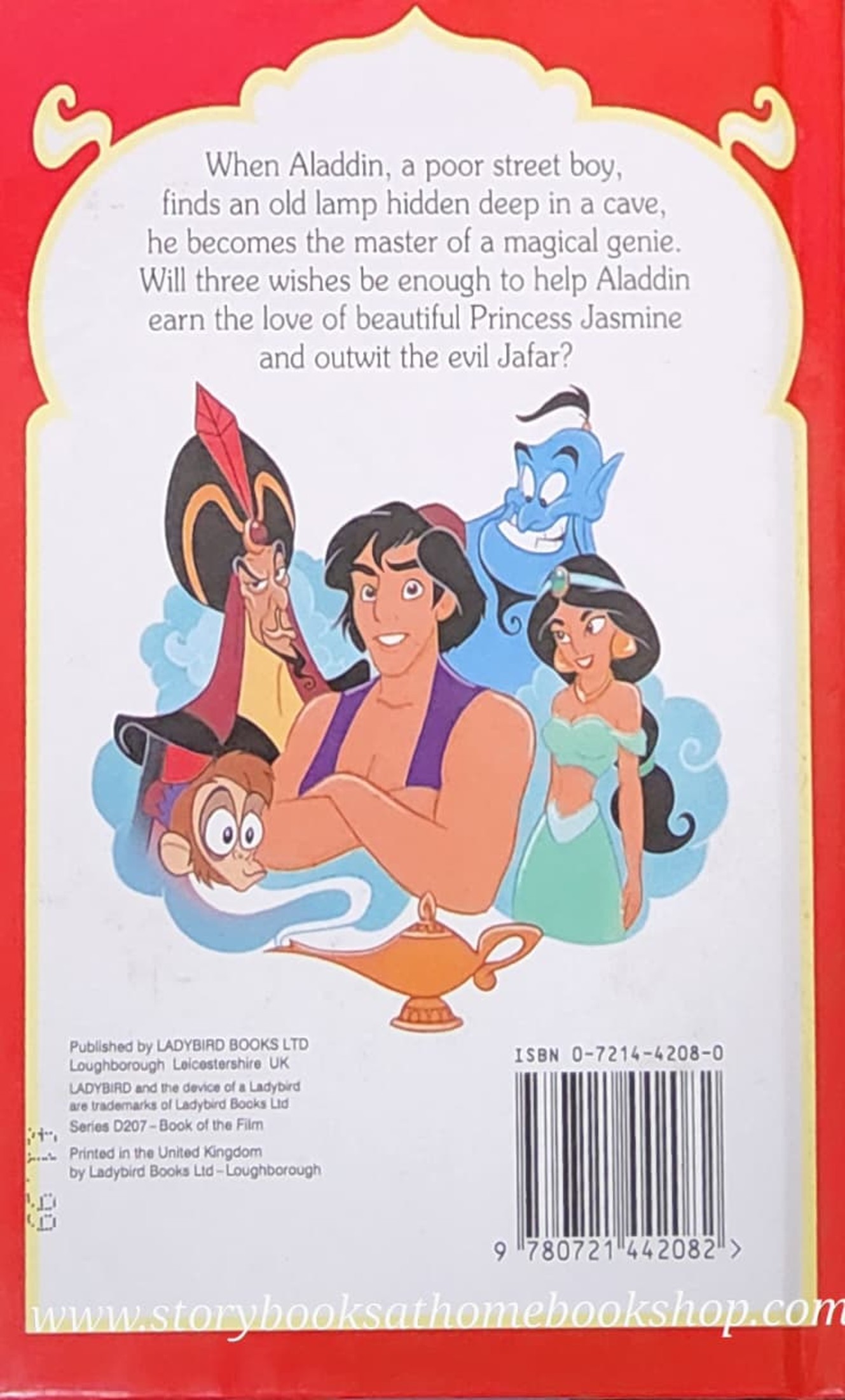 หนังสือนิทานปกแข็ง** 🍅🍓DISNEY ALADDIN