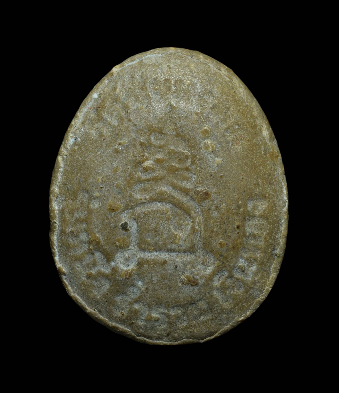 พระปิดตา เนื้อผงเกสร รุ่นแรก วัดชัยมงคล ปี 2522 ตะกรุดทองคำ (ติดรางวัลที่ 2)