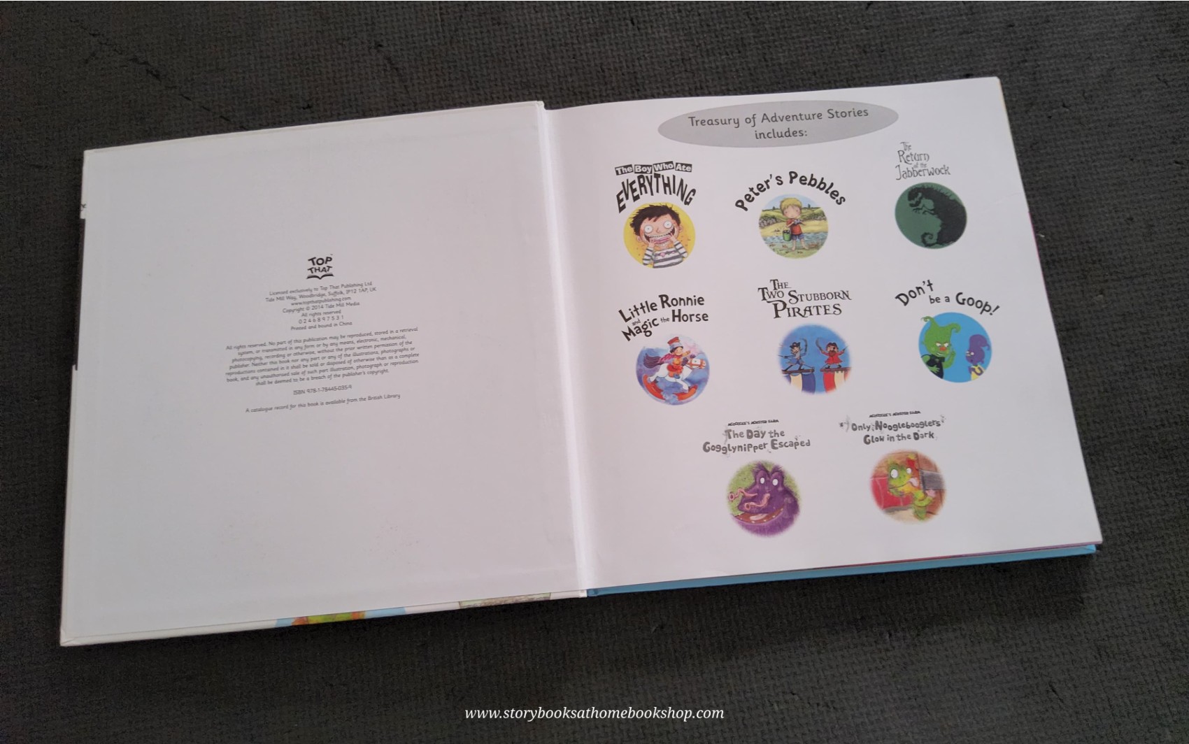 หนังสือนิทานปกแข็ง** 🍓🍓TREASURY OF ADVENTURE STORIES