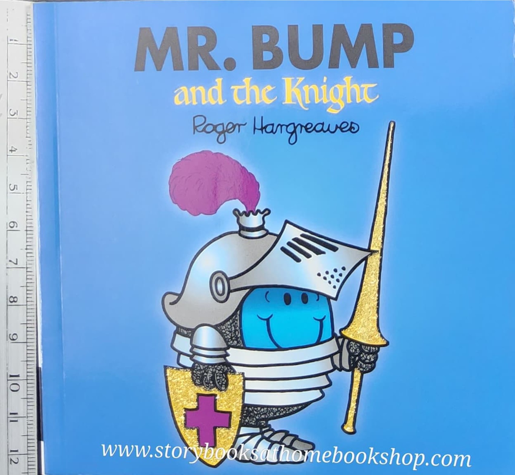 หนังสือ Bestseller Small book** **หนังสือนิทานปกอ่อน** 👉LITTLE MISS&MR.MEN👍 🍅🍅MR.BUMP AND THE KNIGHT by Roger Hargreaues ปกกริทเตอร์