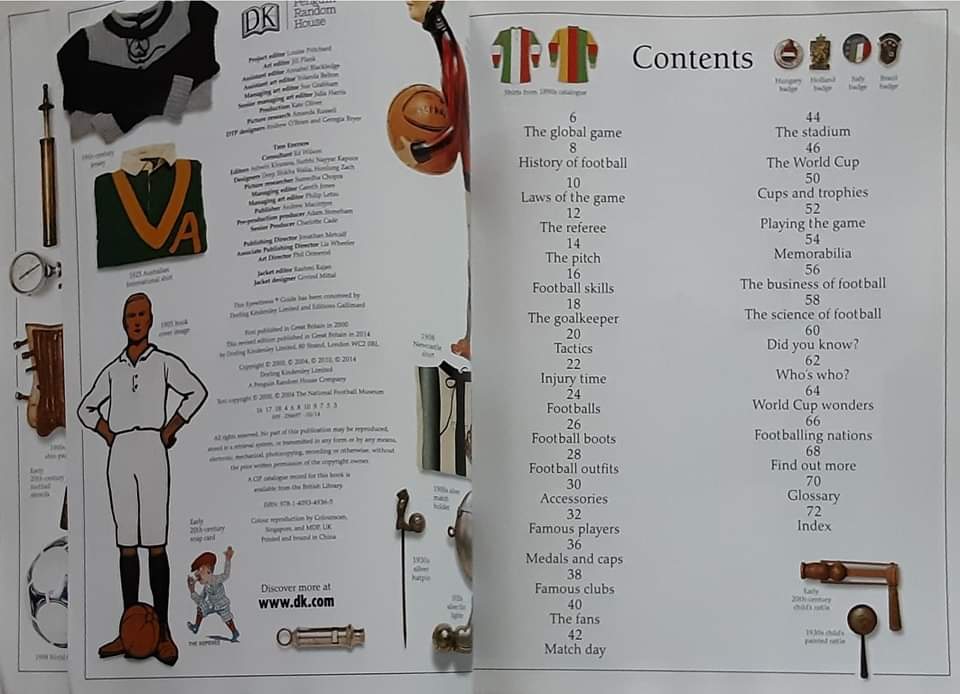 Knowledge Book ** 🍓🍓DK EYEWITHNESS FOOTBAL