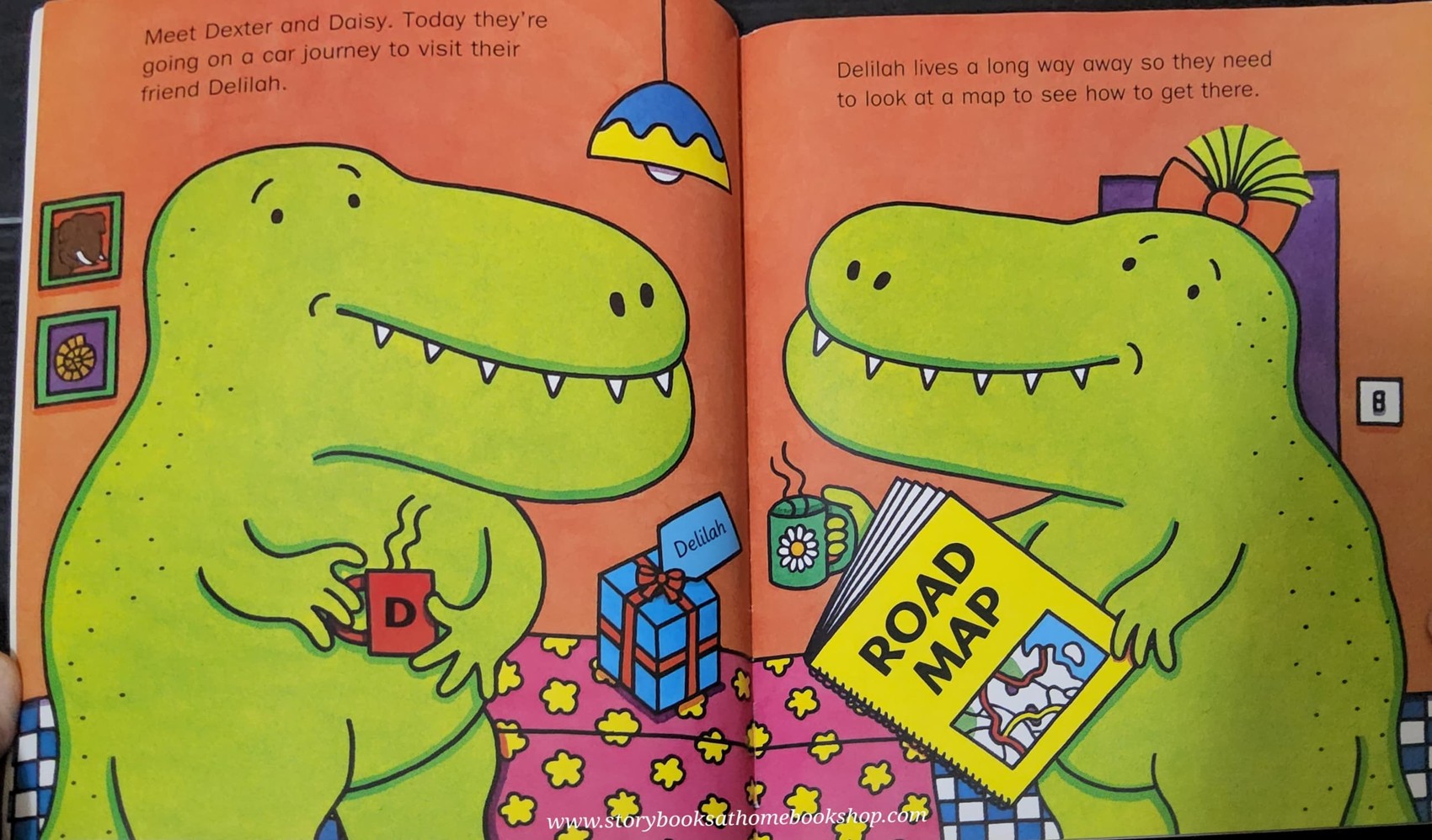 หนังสือนิทานปกอ่อน** 🍅🍓DINOSAURS' DAY OUT BY NICK SHARRATT