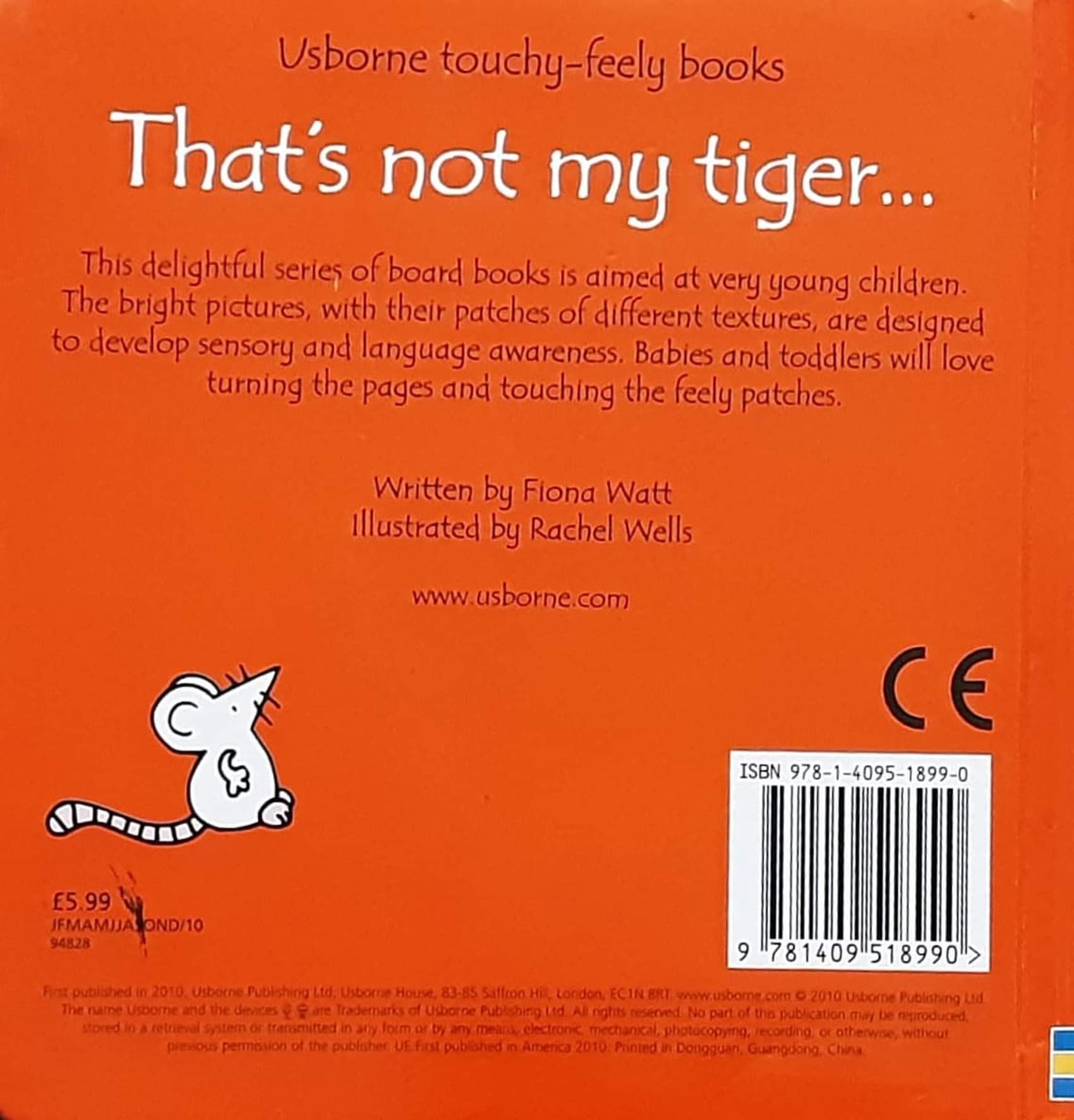 Touch and Feel Board Book** 🍅🍓That's not my tiger...♥️♥️