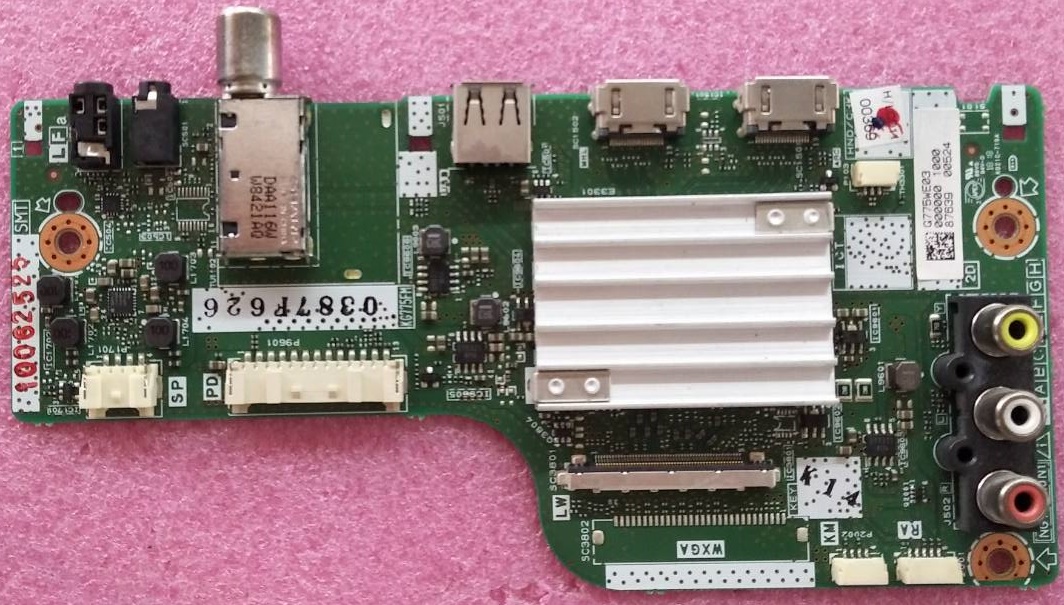 เมนบอร์ดทีวี ชาร์ป SHARP อะไหล่แท้มือสองพร้อมใช้งาน รุ่นLC-50SA5200X