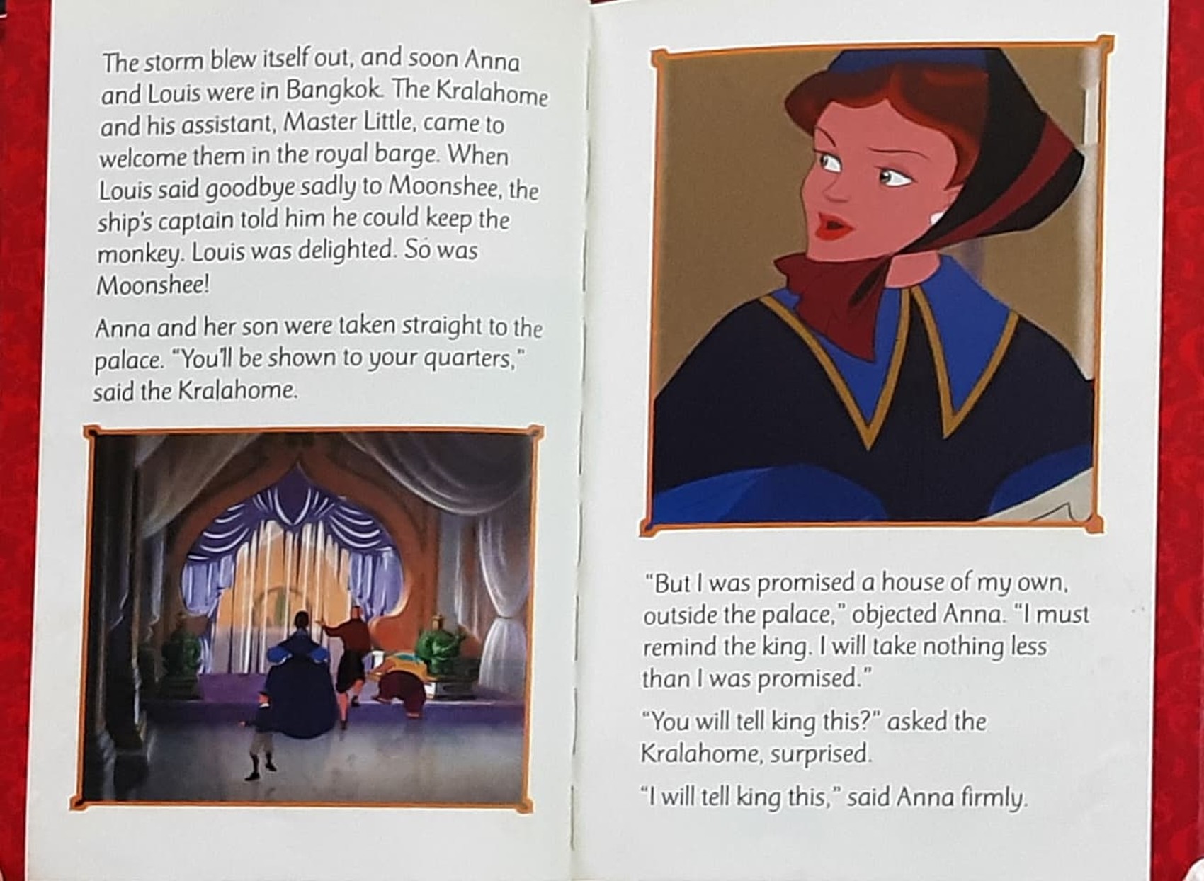 หนังสือนิทานปกแข็ง** 🍓🍓THE KING AND I BOOK OF THE FILM