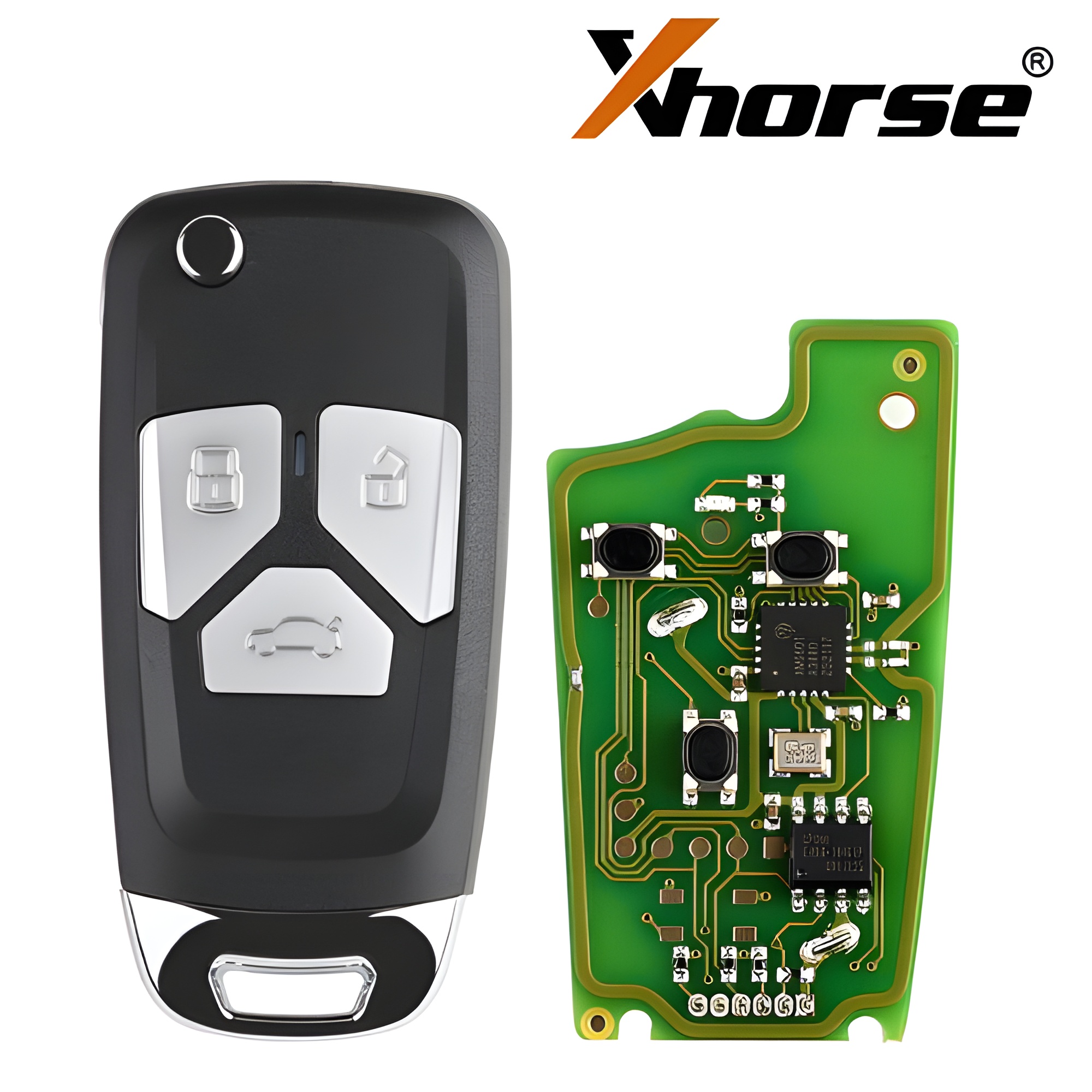 Xhorse VVDI รีโมต Audi Style 3 ปุ่ม XKAU01EN