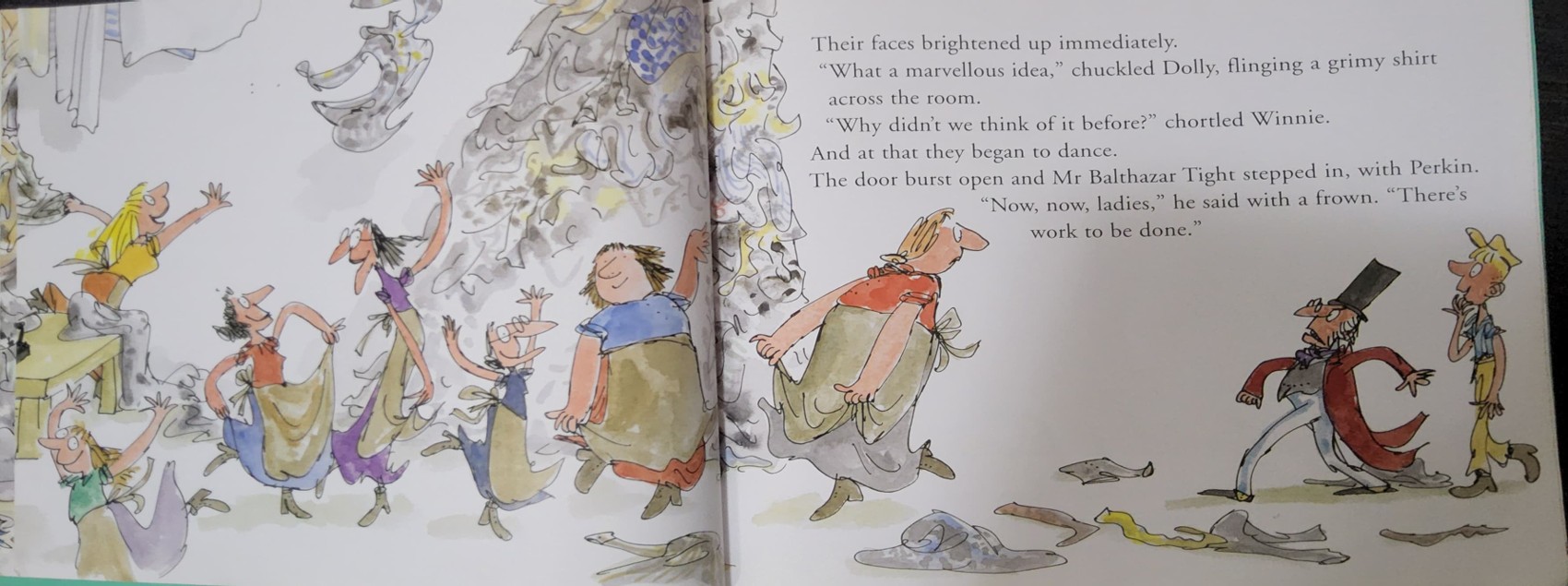 หนังสือนิทานปกอ่อน** 🍓🍓THE WILD WASHERWOMEN BY JOHN YEOMAN AND QUENTIN BLAKE
