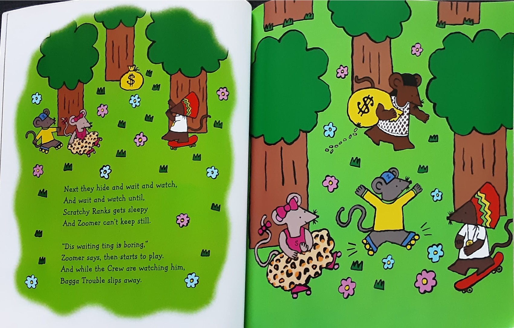 หนังสือนิทานปกอ่อน 🍅🍓Rastamouse and Da Bag- a Bling