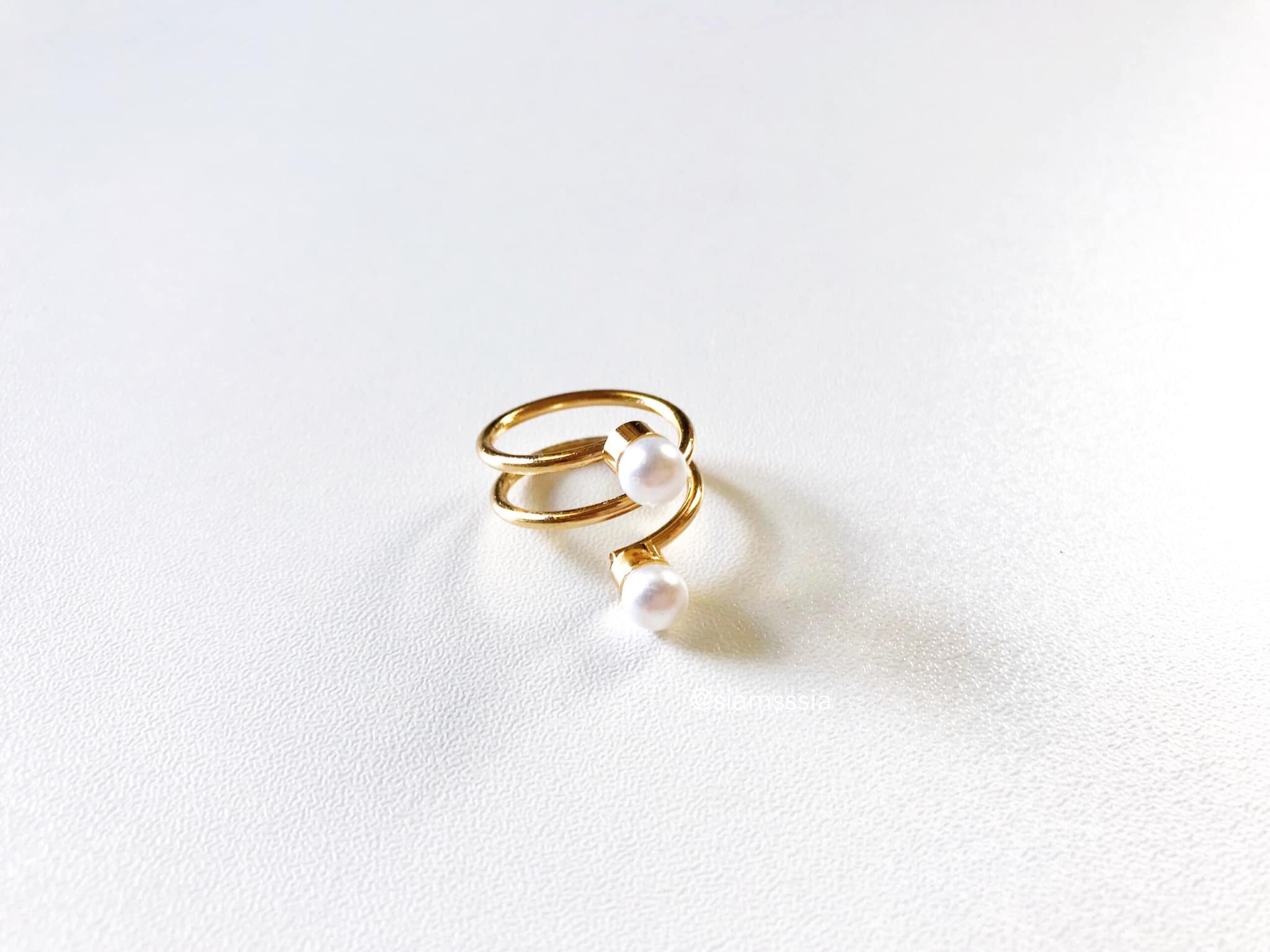 Fashion Ring แหวนแฟชั่น (มุก)