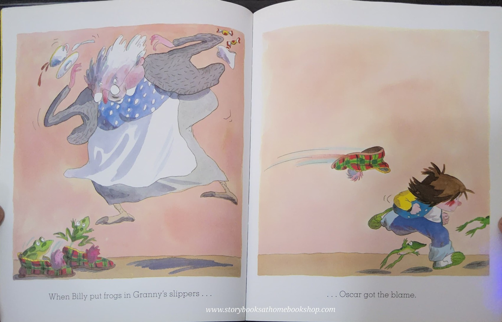 หนังสือนิทานปกอ่อน** 🍅🍅OSCAR GOT THE BLAME BY TONY ROSS