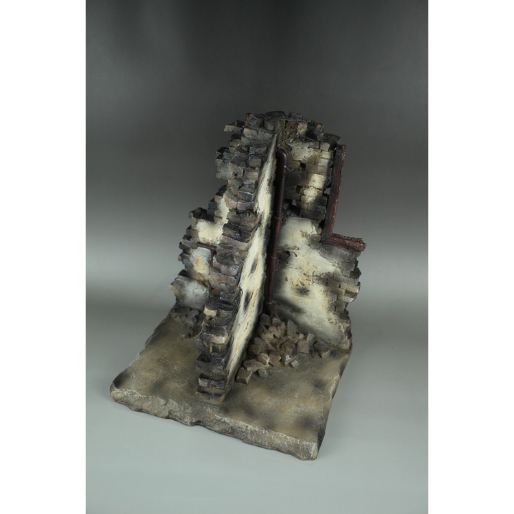 Diorama 1/6 งานฉากไดโอราม่า ฉากซากกำแพงสูง32CM งานผ้า 1/6 12นิ้ว