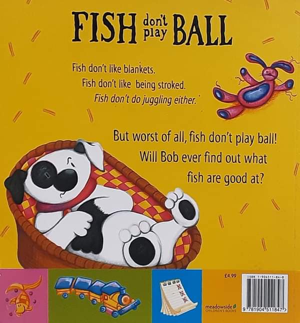 หนังสือนิทานปกอ่อน** 🍅🍓FISH DON'T PLAY BALL
