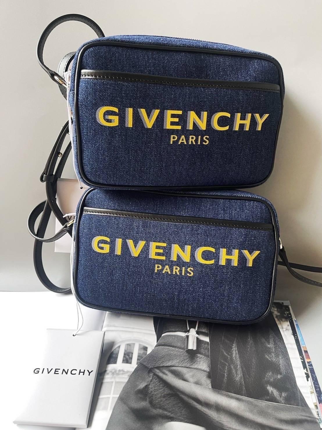 New Givenchy Bond Denim Camera Bag