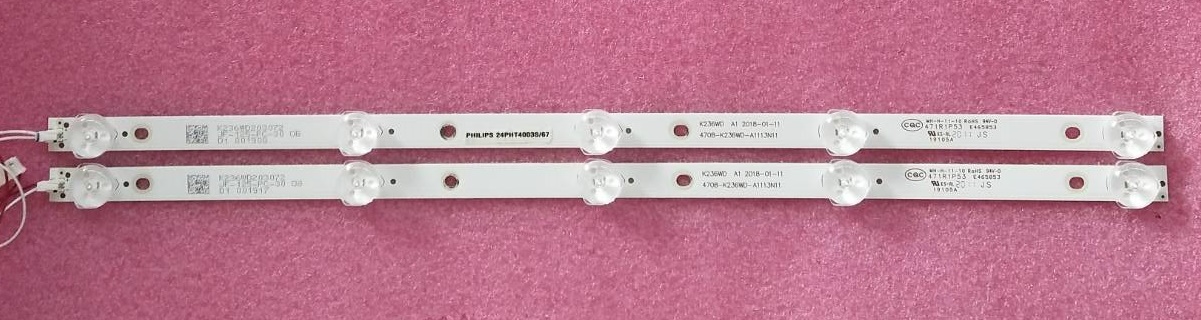 หลอดแบคไลน์ทีวี ฟิลลิป PHILIPS ของแท้ถอดจากเครื่อง รุ่น24PHT4003S/67