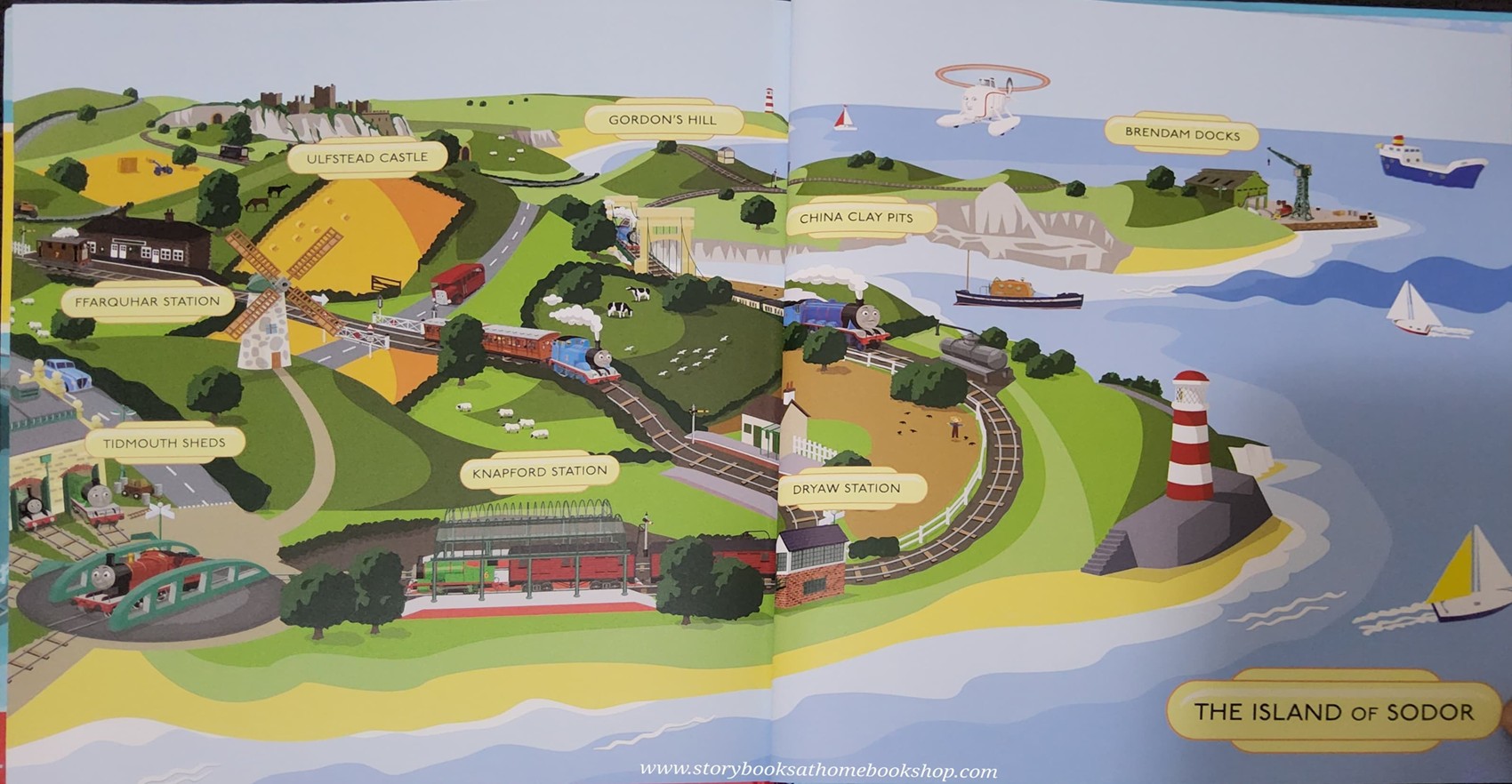 หนังสือนิทานปกแข็ง** 🍅🍓THOMAS THE TANK ENGINE STORY COLLECTION