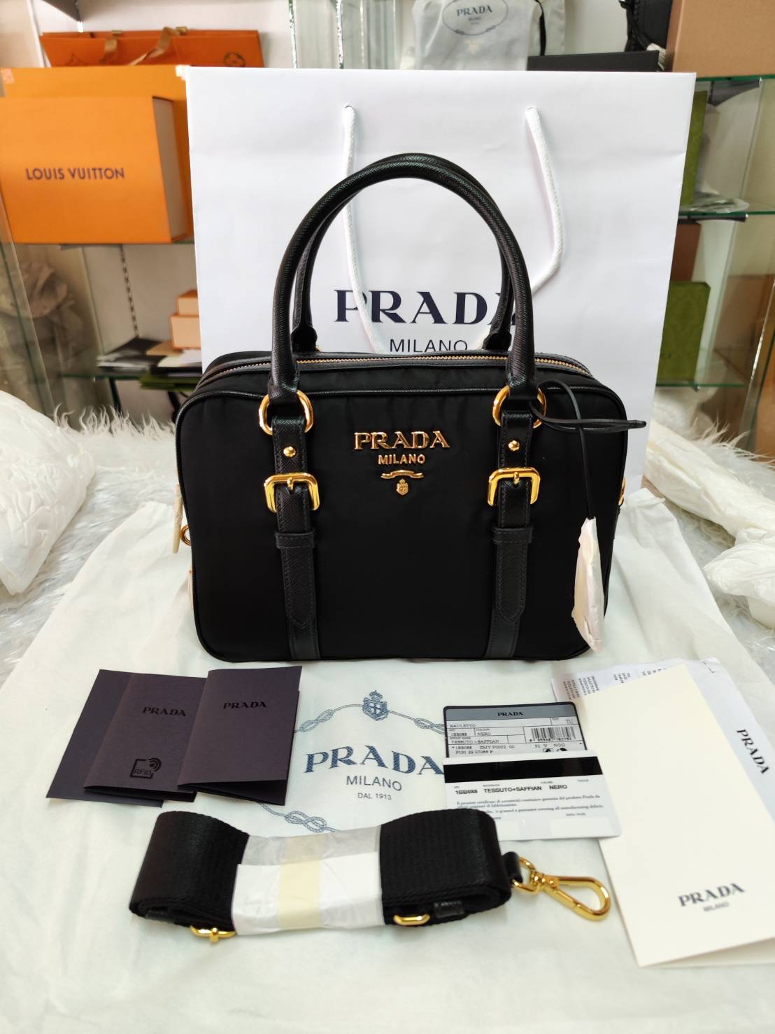 New Prada nylon 1BB088 ทรงหมอน