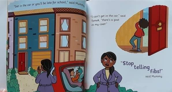 หนังสือนิทานเด็ก ภาษาอังกฤษ ปกอ่อน 🍓🍓 Stop Telling Fibs!/Used สภาพ 80-90%