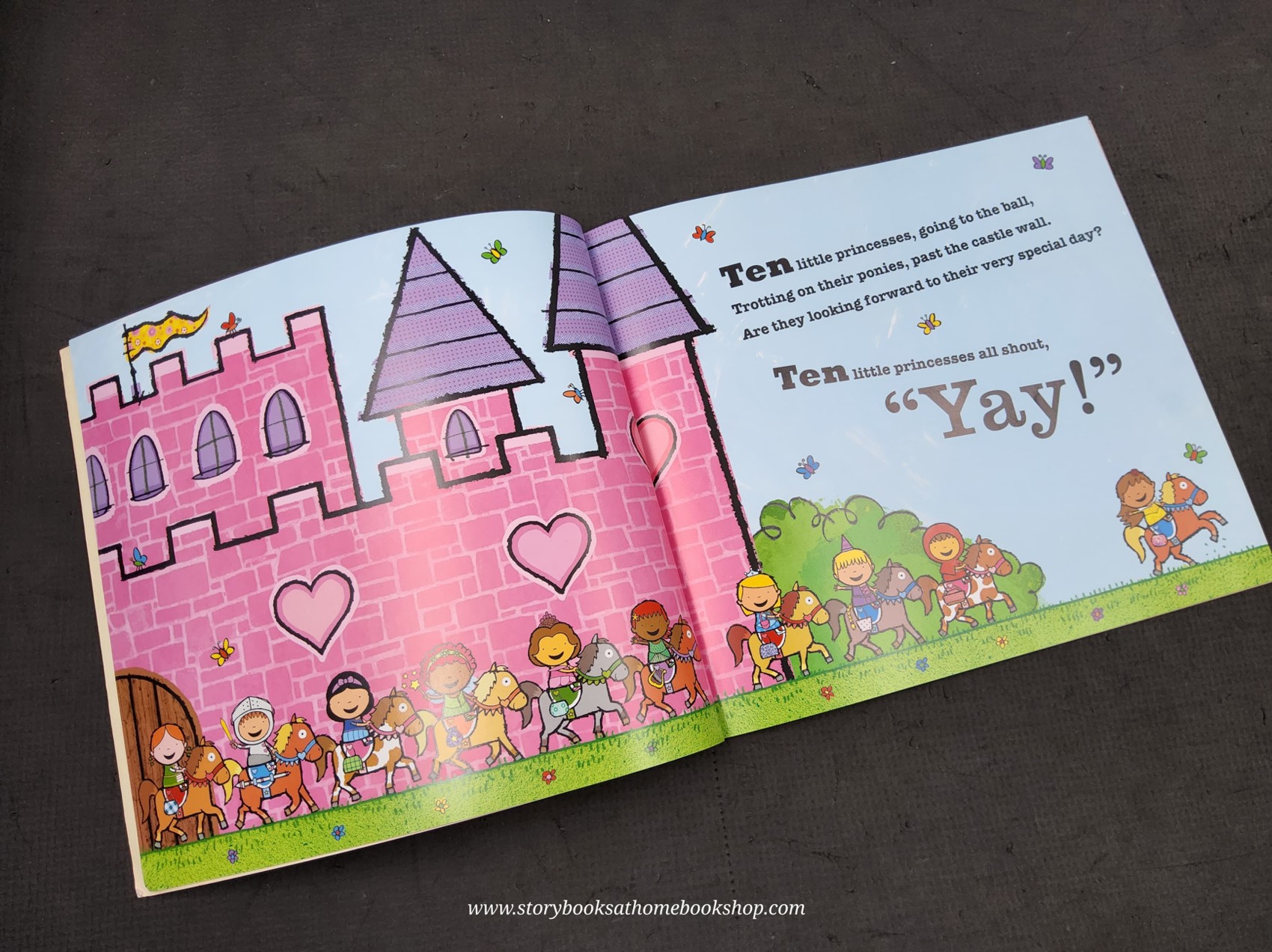 หนังสือนิทานปกอ่อน ** 🍅🍓TEN LITTLE PRINCESS MY MIKE BROWNLOW.SIMON RICKERTY